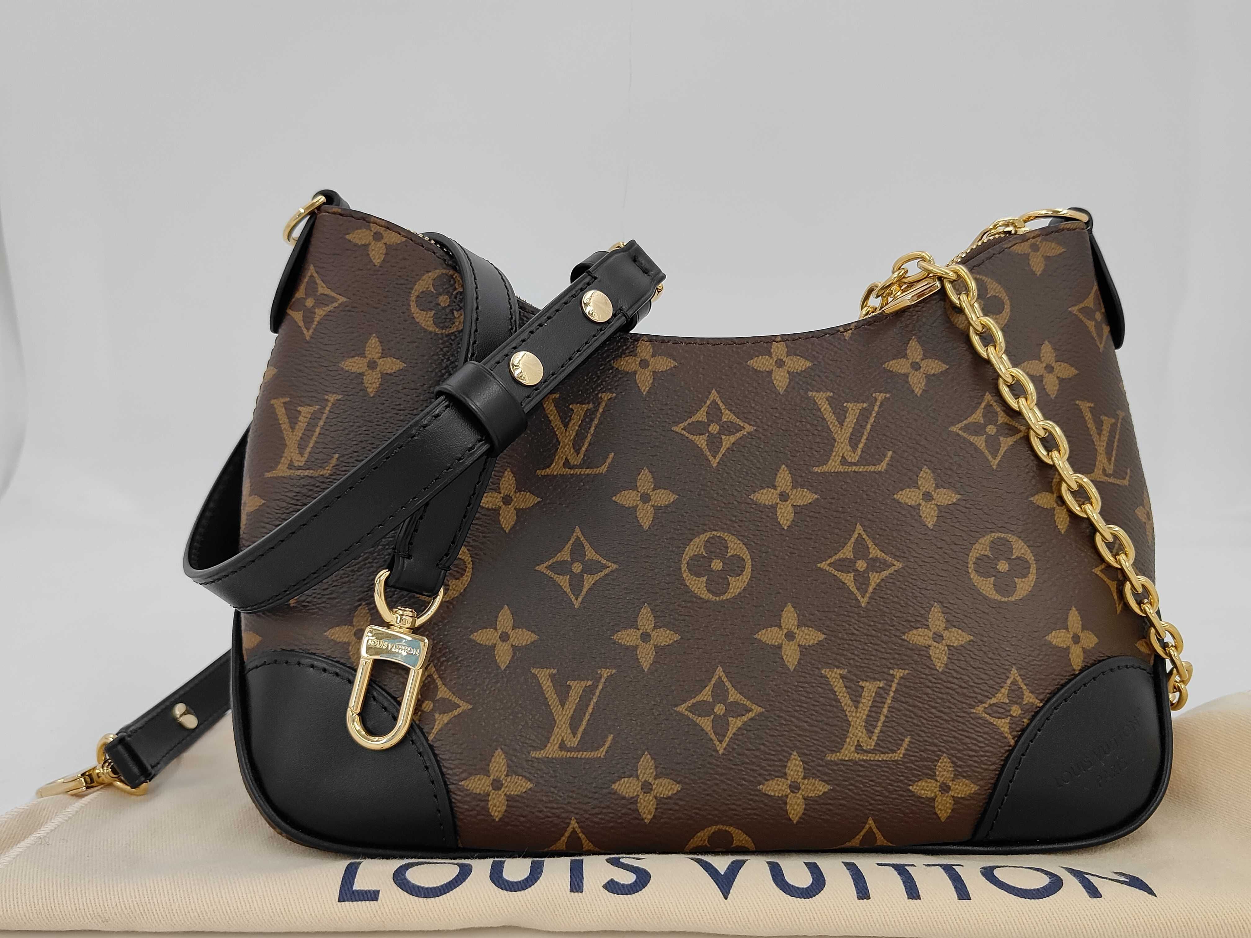 M45831 Boulogne PM Monogram Shoulder Bag
