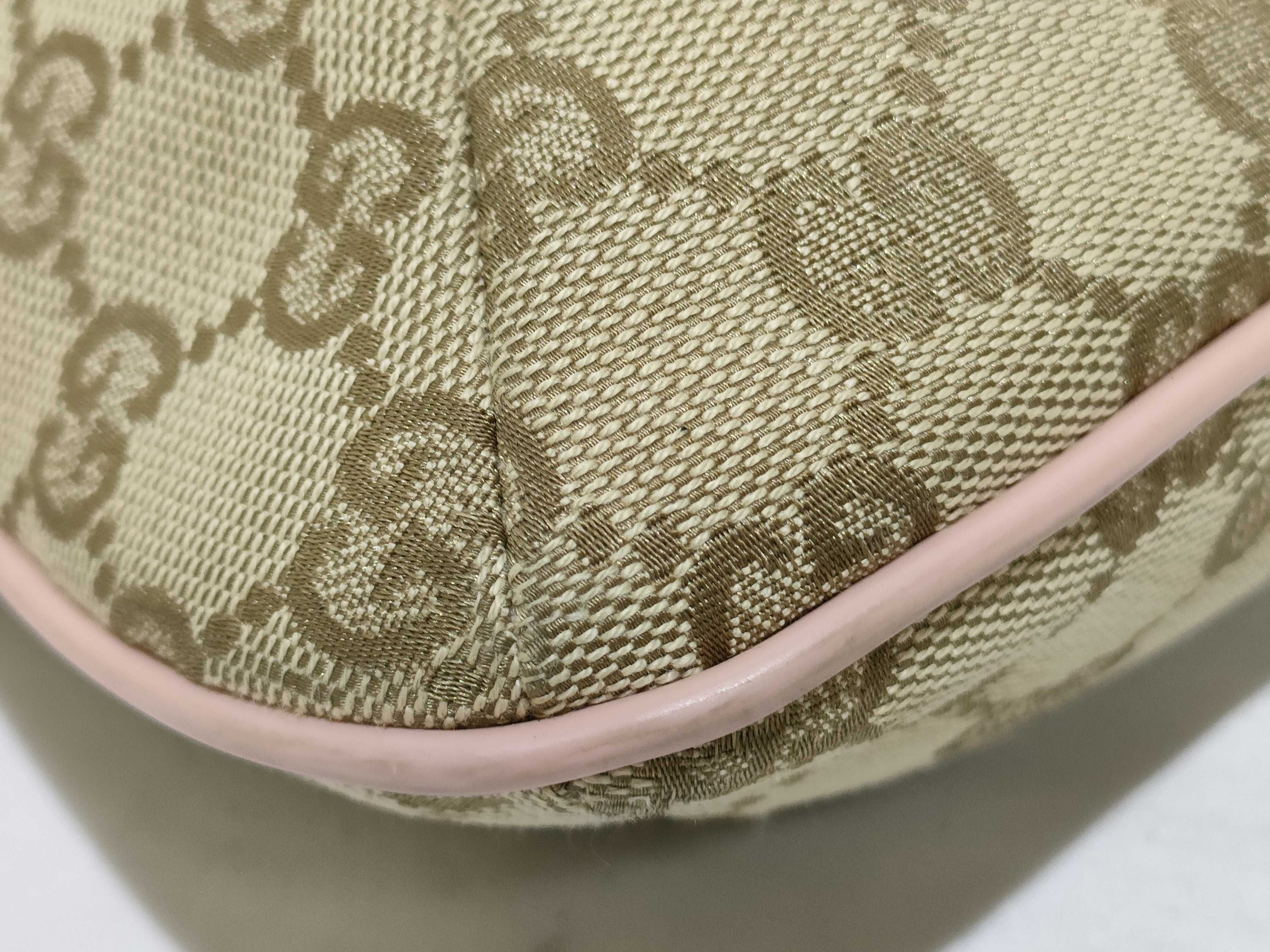 GG Canvas Shoulder Bag, Sherry Blue/Pink — view 6