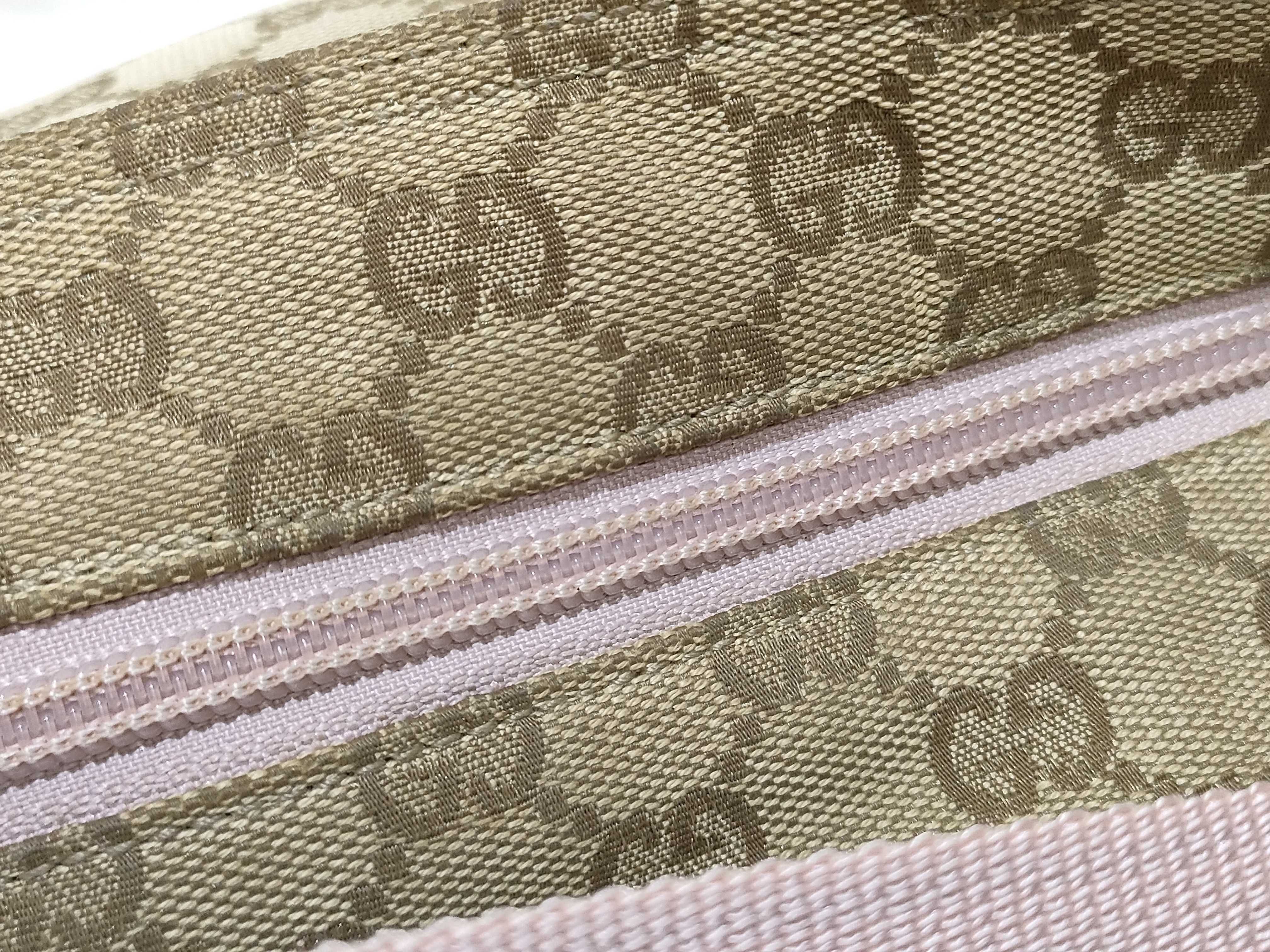 GG Canvas Shoulder Bag, Sherry Blue/Pink — view 8