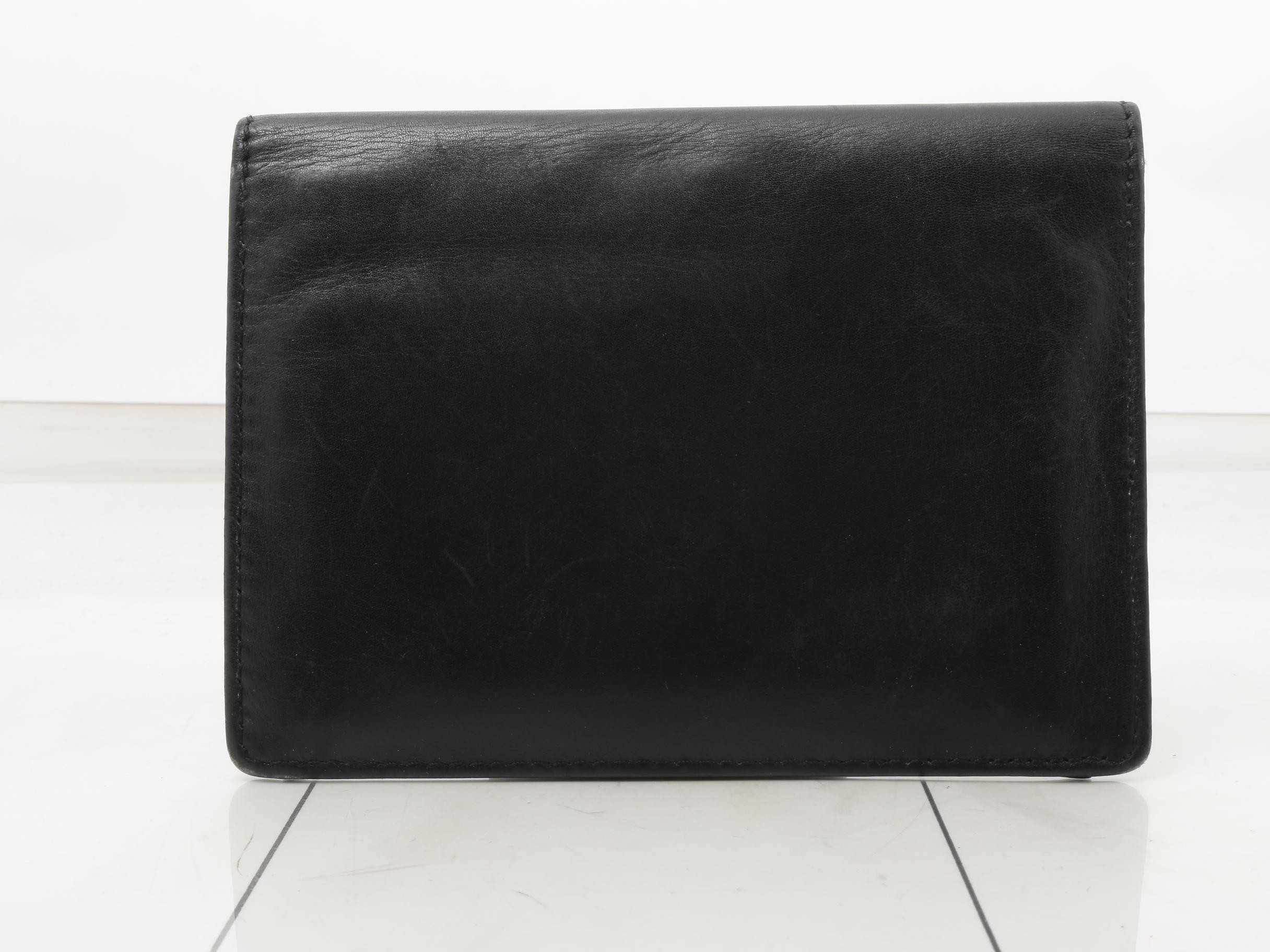 Leather Coco Mark Case / Bi-fold Wallet — view 2
