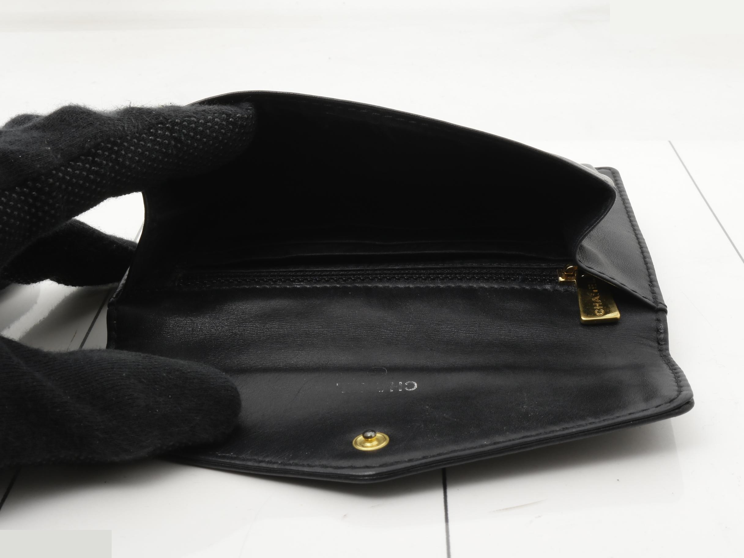 Leather Coco Mark Case / Bi-fold Wallet — view 4