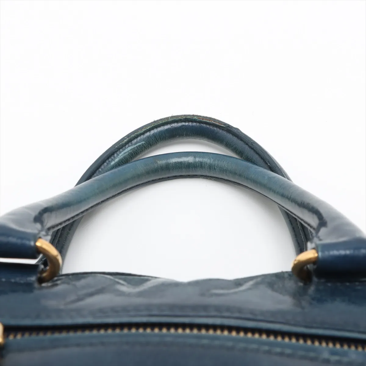 Leather 2WAY Handbag Blue — view 6