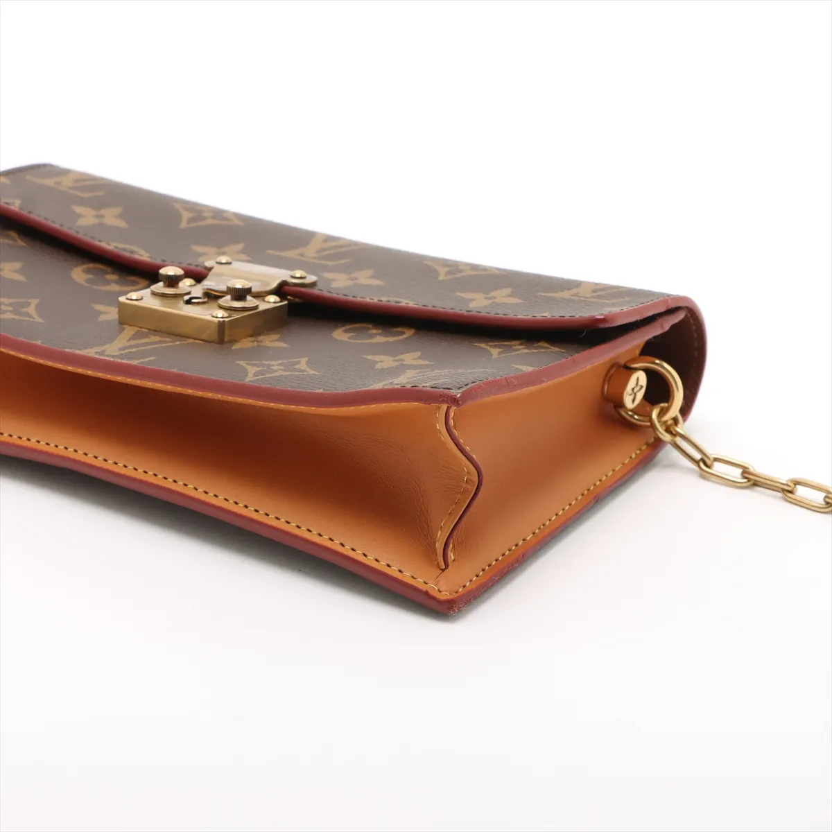 Monogram S-Lock Belt Pouch PM M44667 SP2159 Brown — view 3