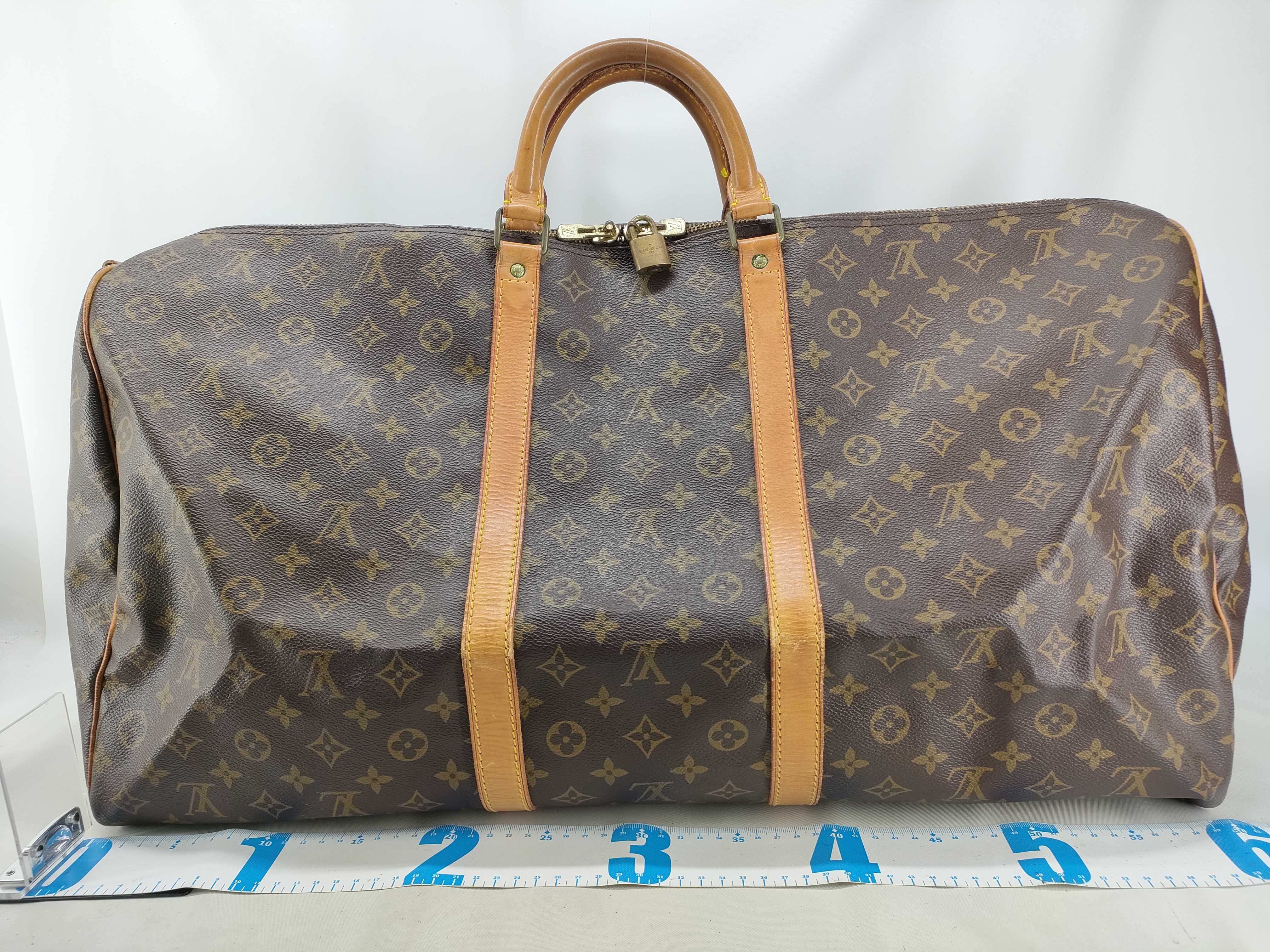 Monogram M41412 Keepall Bandoulière 60 Boston Bag — view 2