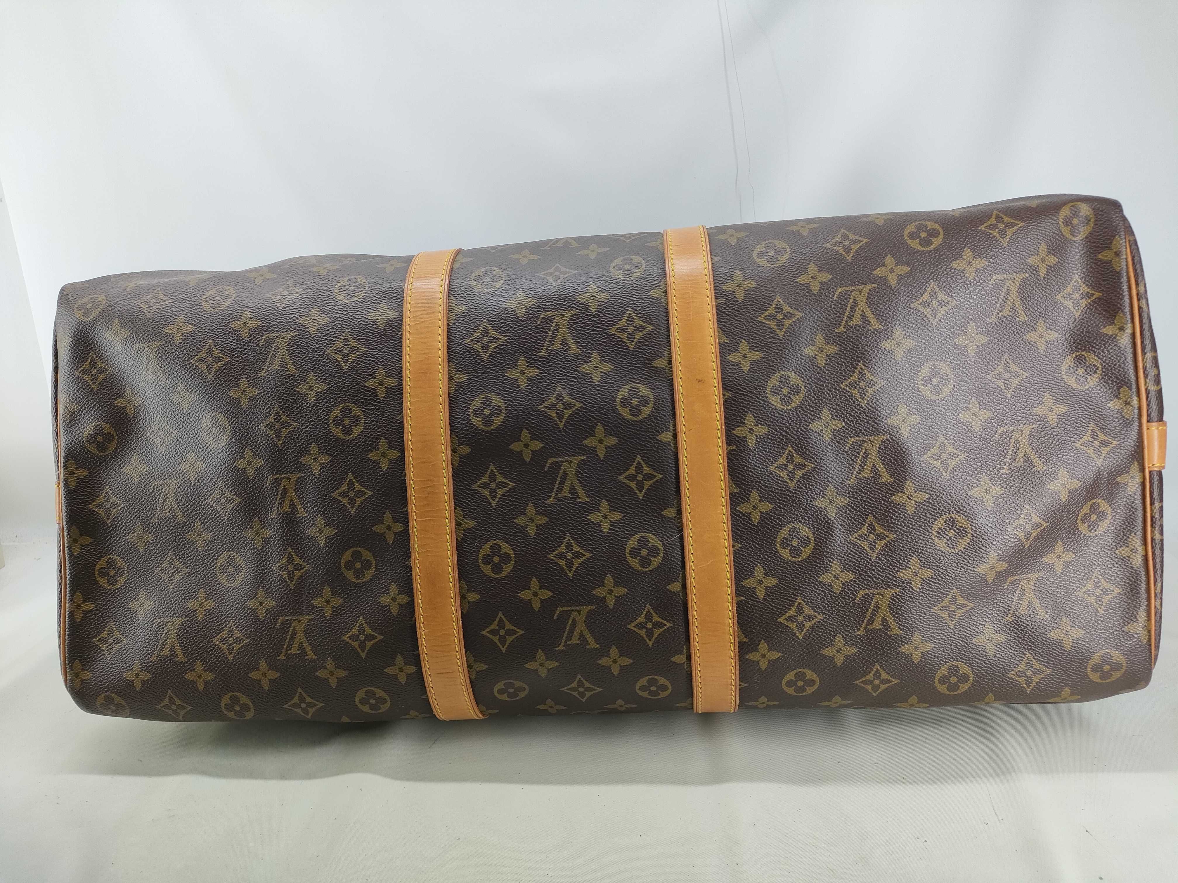 Monogram M41412 Keepall Bandoulière 60 Boston Bag — view 3