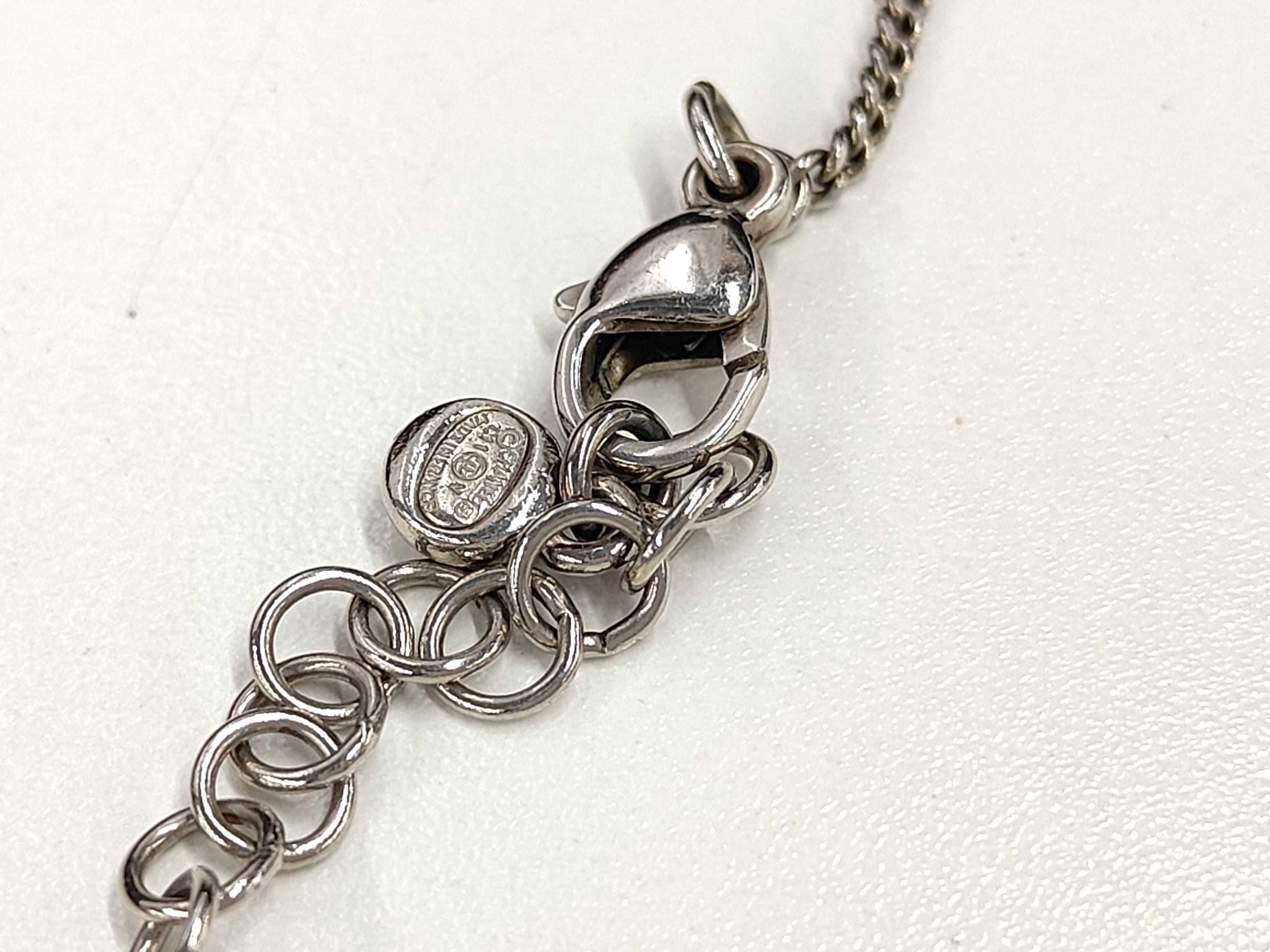 Coco Mark Necklace GP x Rhinestone 11V Necklace — view 4