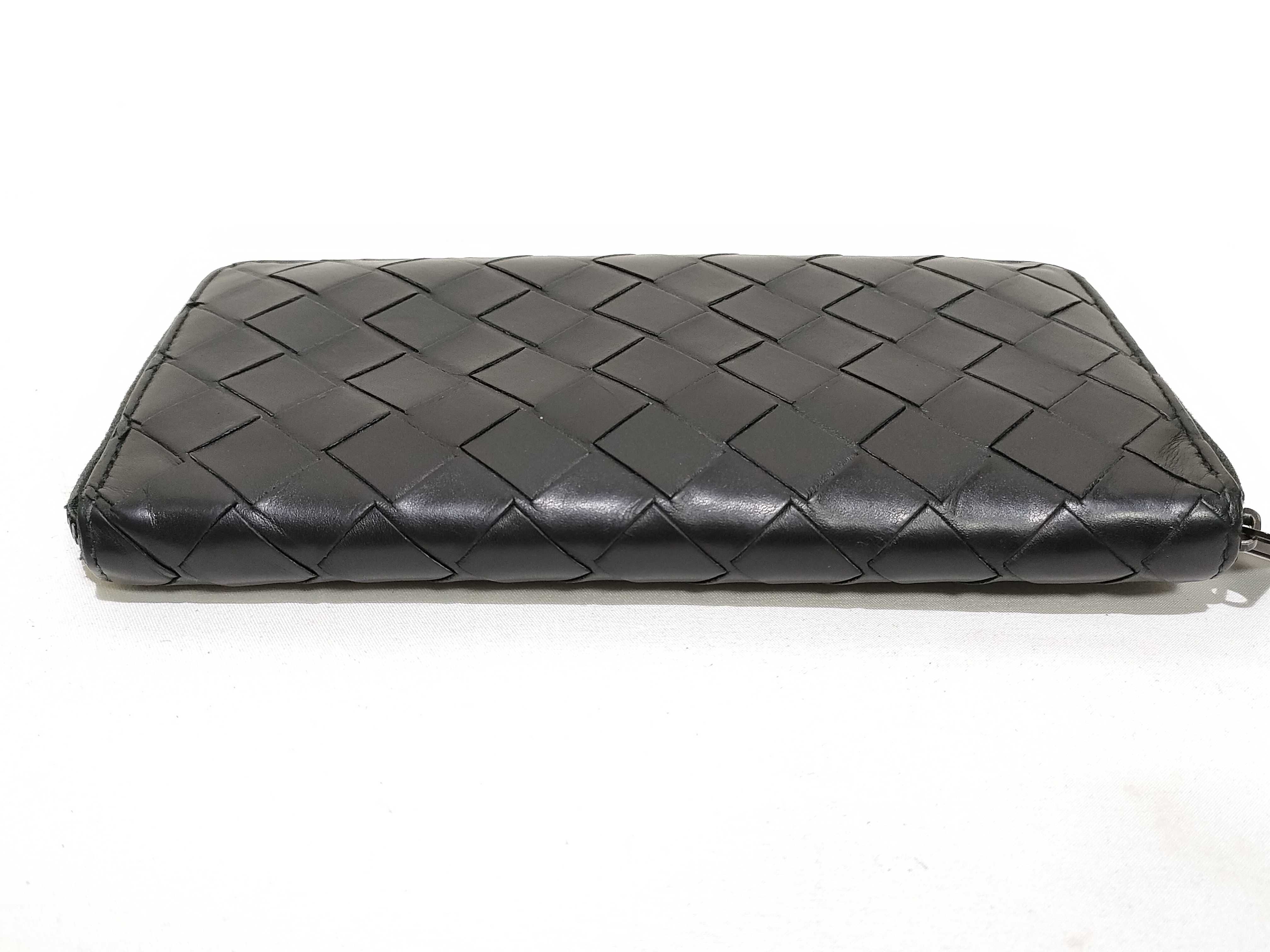 Intrecciato Round Long Wallet RFID Wallet — view 3