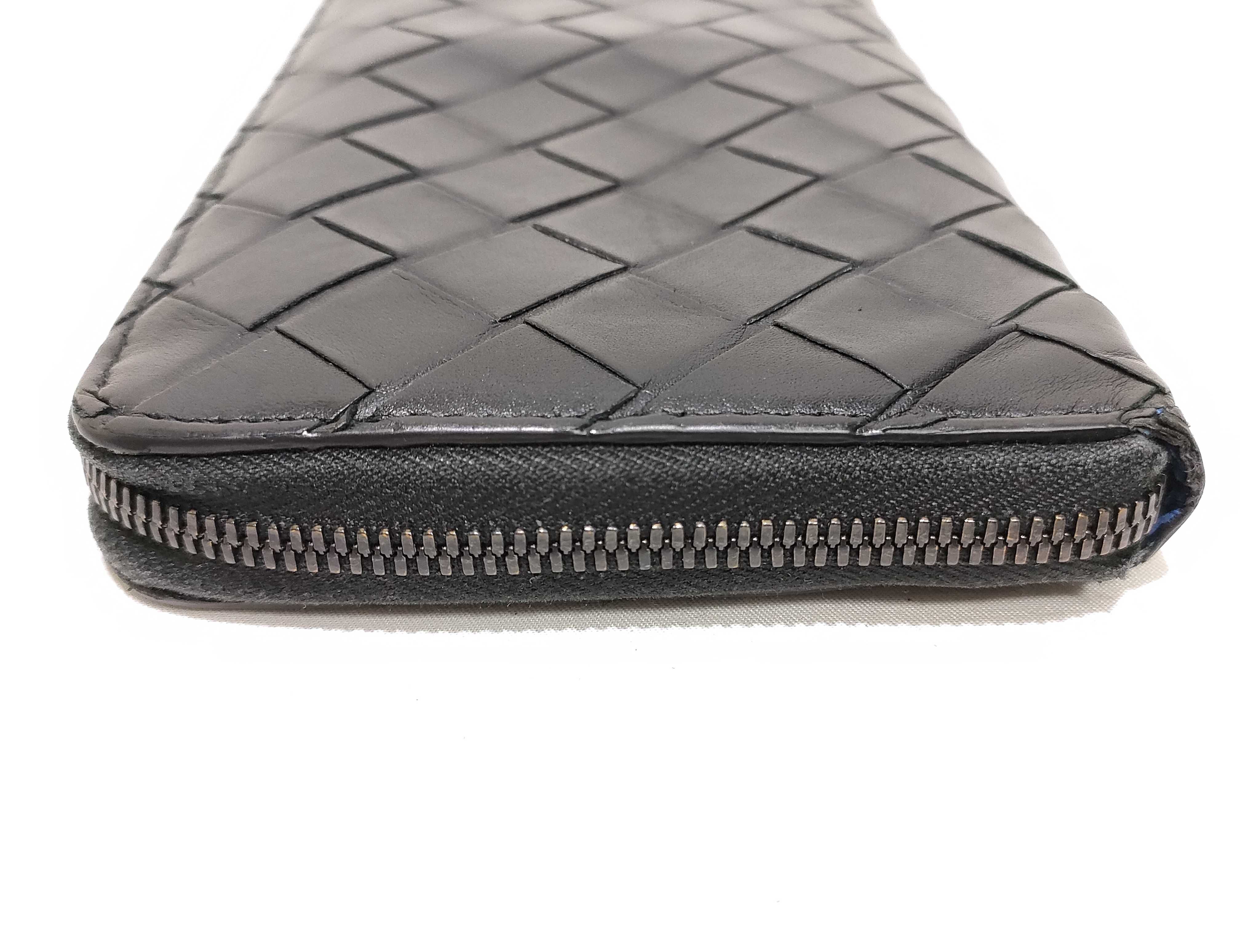 Intrecciato Round Long Wallet RFID Wallet — view 5