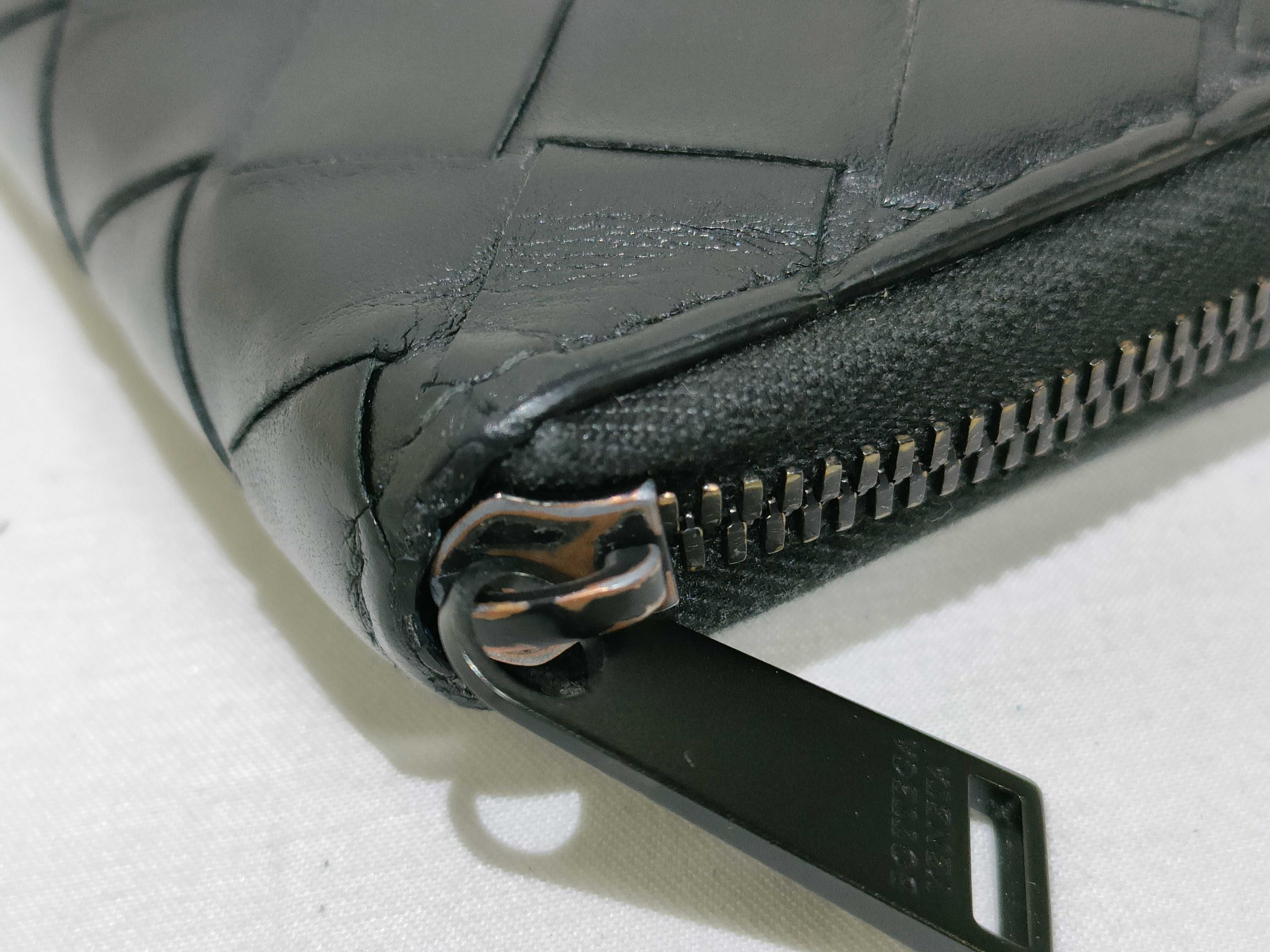 Intrecciato Round Long Wallet RFID Wallet — view 7