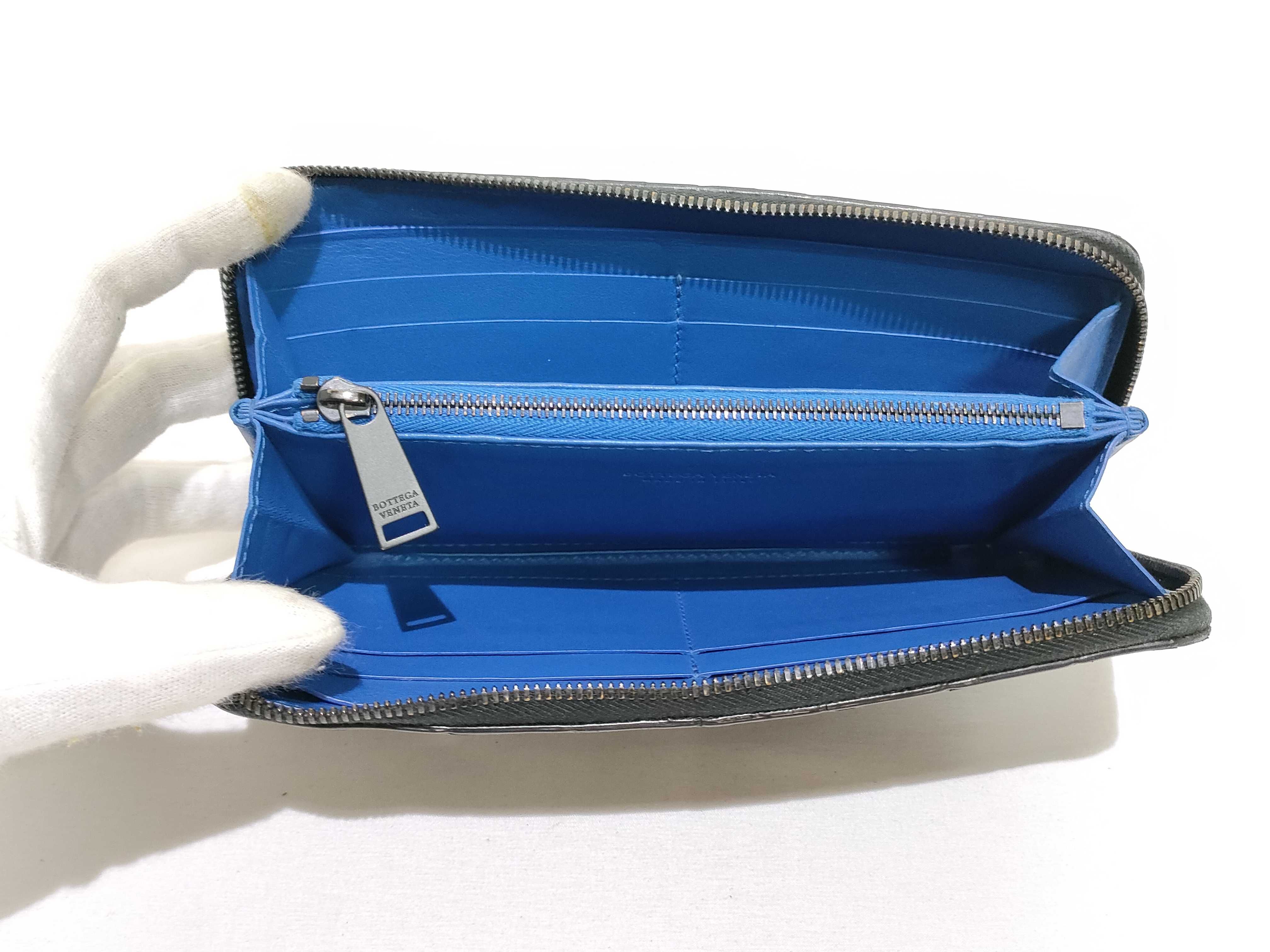 Intrecciato Round Long Wallet RFID Wallet — view 9
