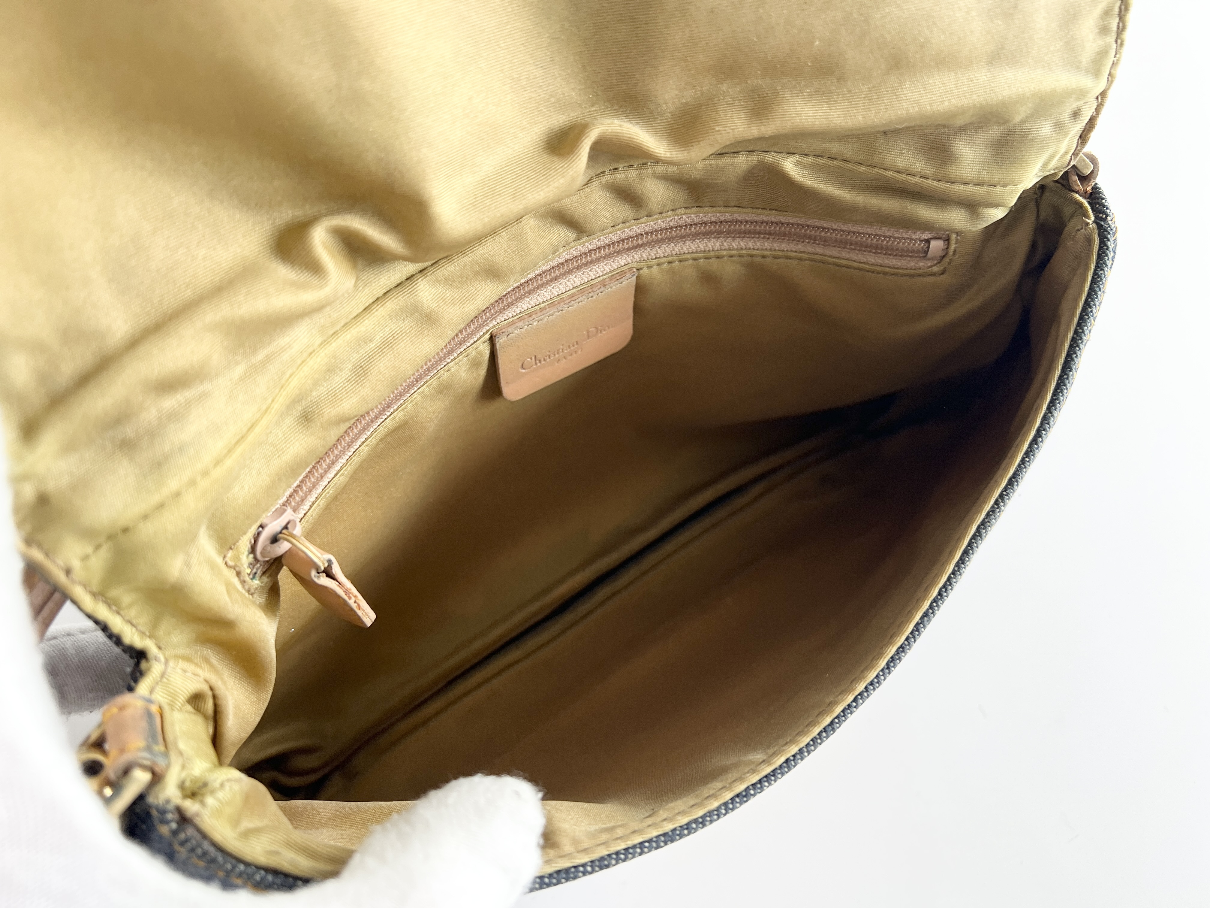 Maris Pearl Denim Accessory Pouch One Shoulder Bag Handbag Shoulder Bag — view 5