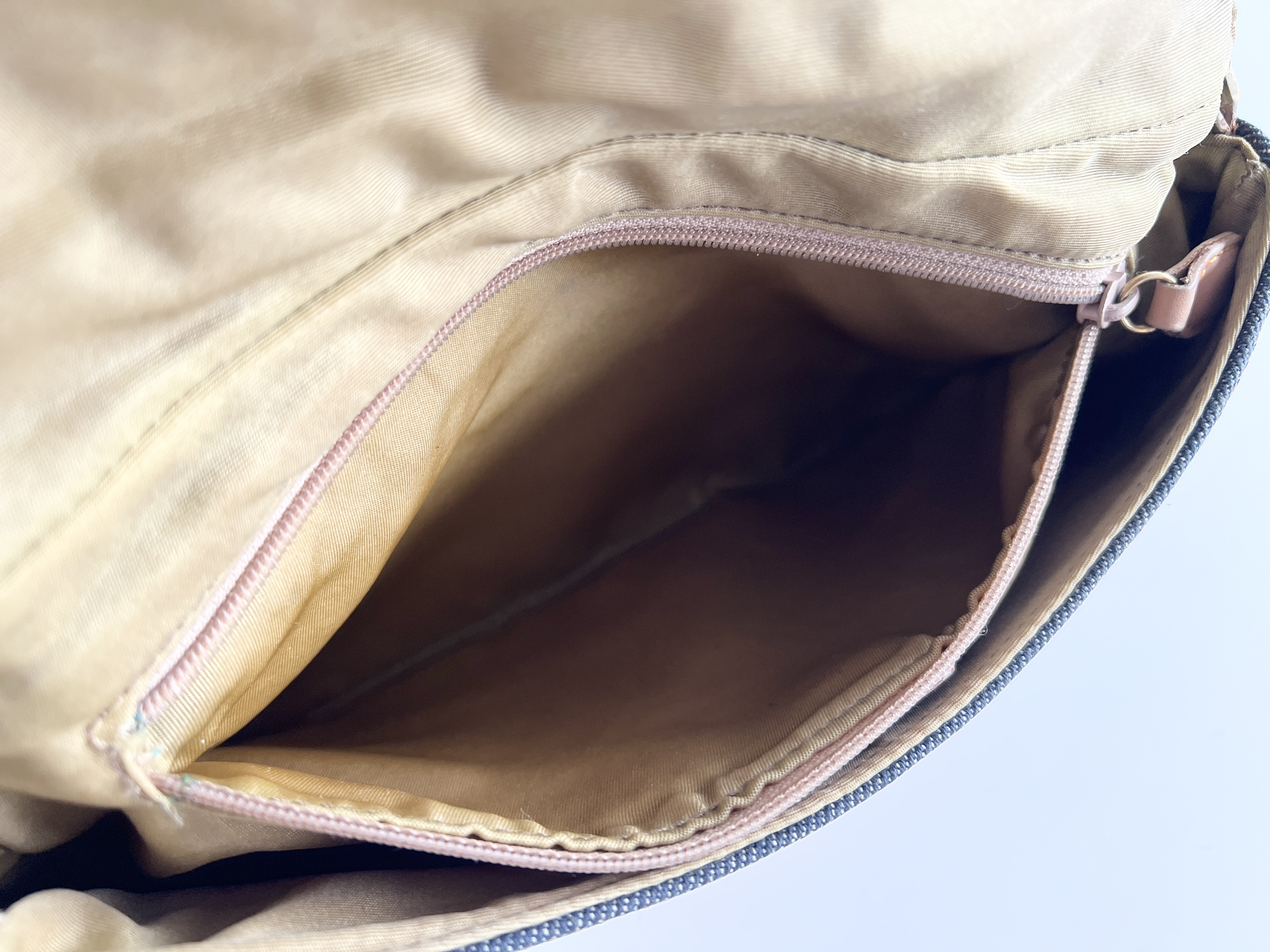 Maris Pearl Denim Accessory Pouch One Shoulder Bag Handbag Shoulder Bag — view 9