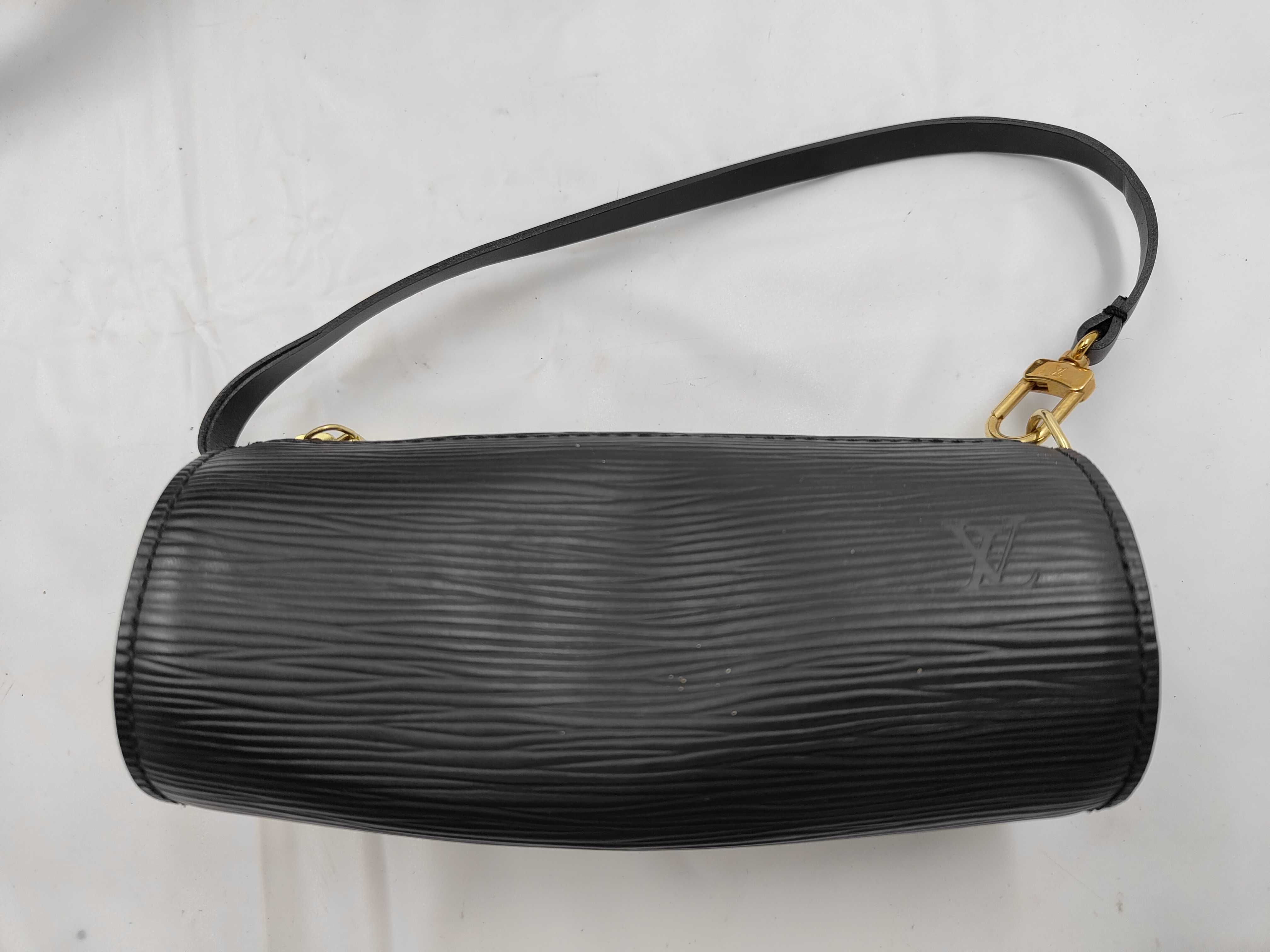 Epi Louis Vuitton Epi Soufflot M52222 Noir Black Handbag — view 13