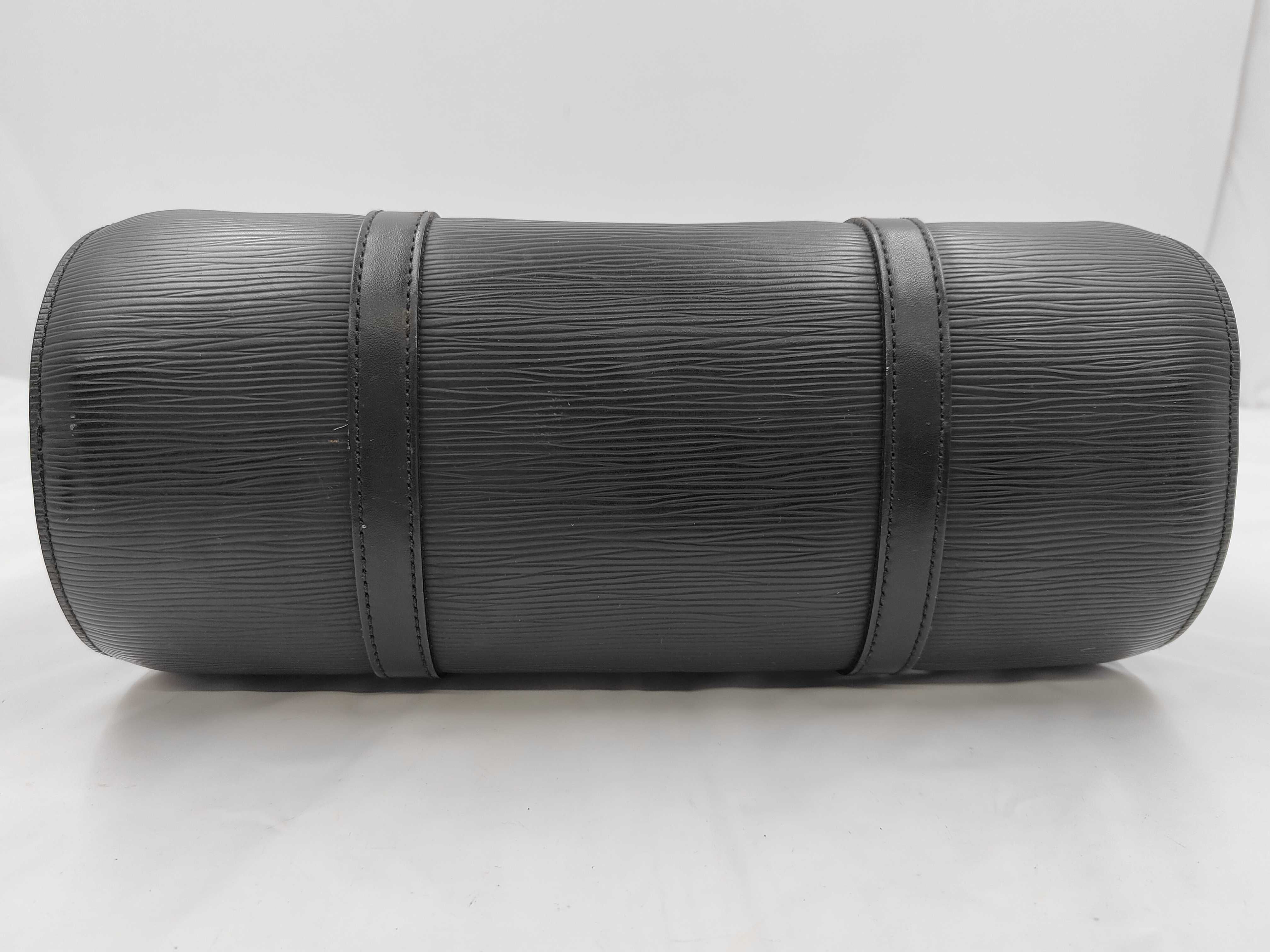 Epi Louis Vuitton Epi Soufflot M52222 Noir Black Handbag — view 8