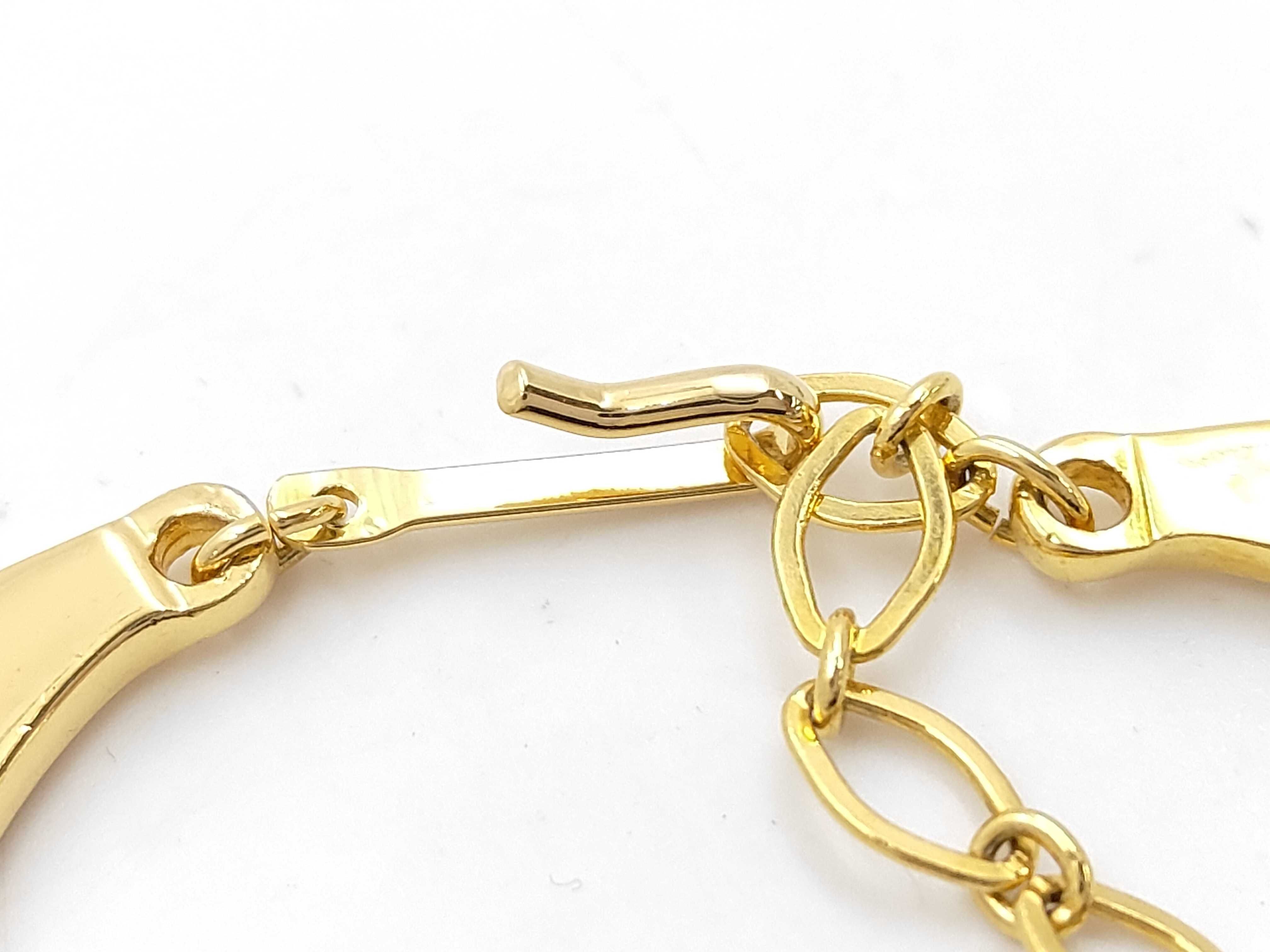 Double Strand Gold Necklace — view 4