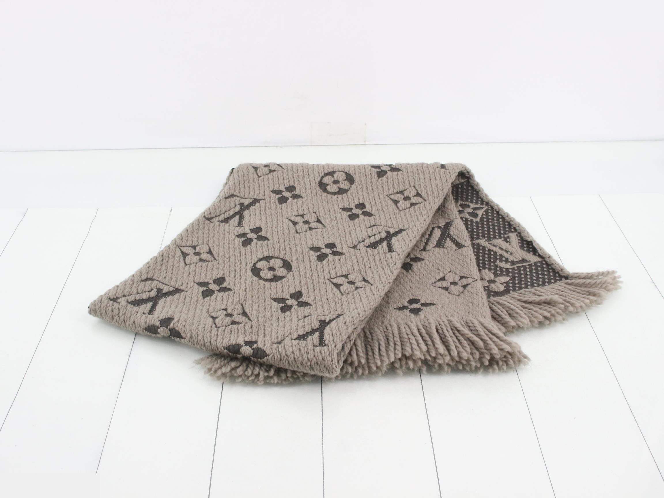 Monogram Logo Mania Long Scarf (with tag) — view 3