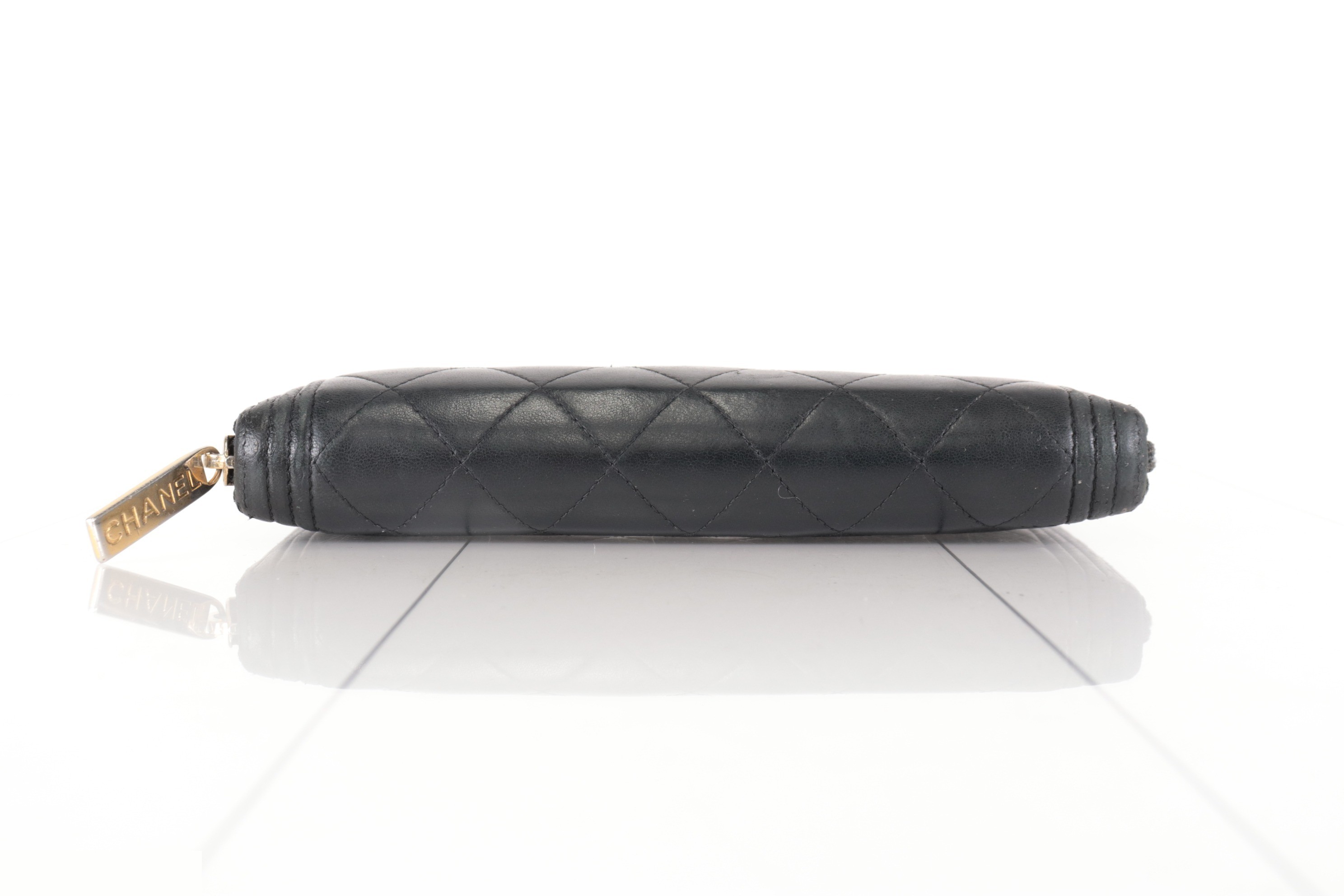 Boy Chanel Lambskin Long Wallet — view 4