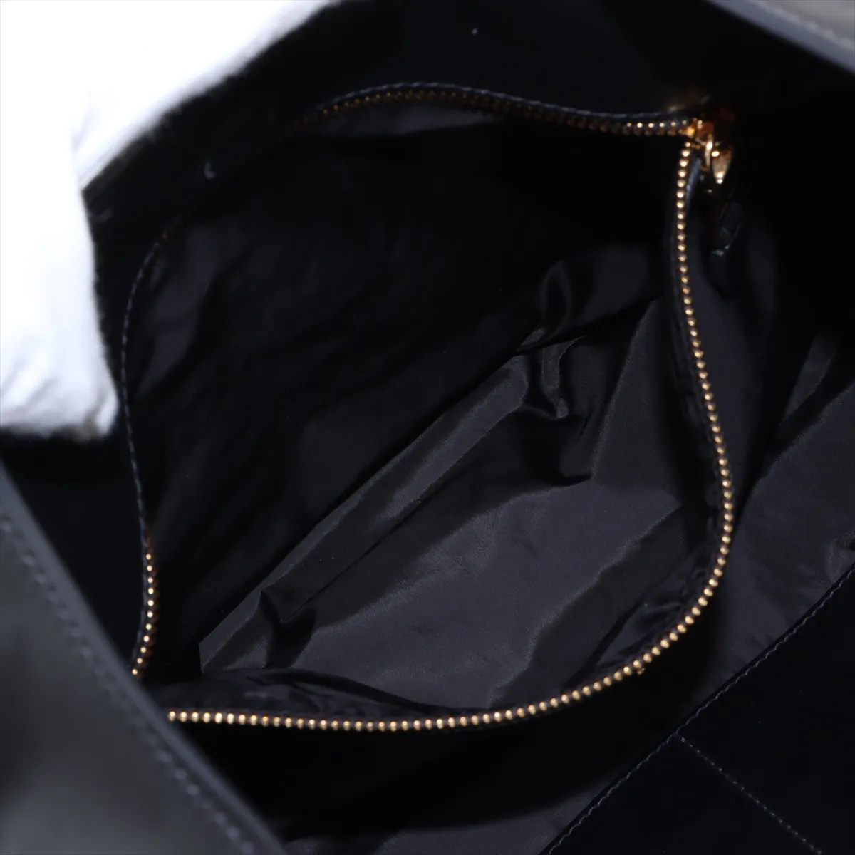 Hobo Leather Shoulder Bag Black — view 8