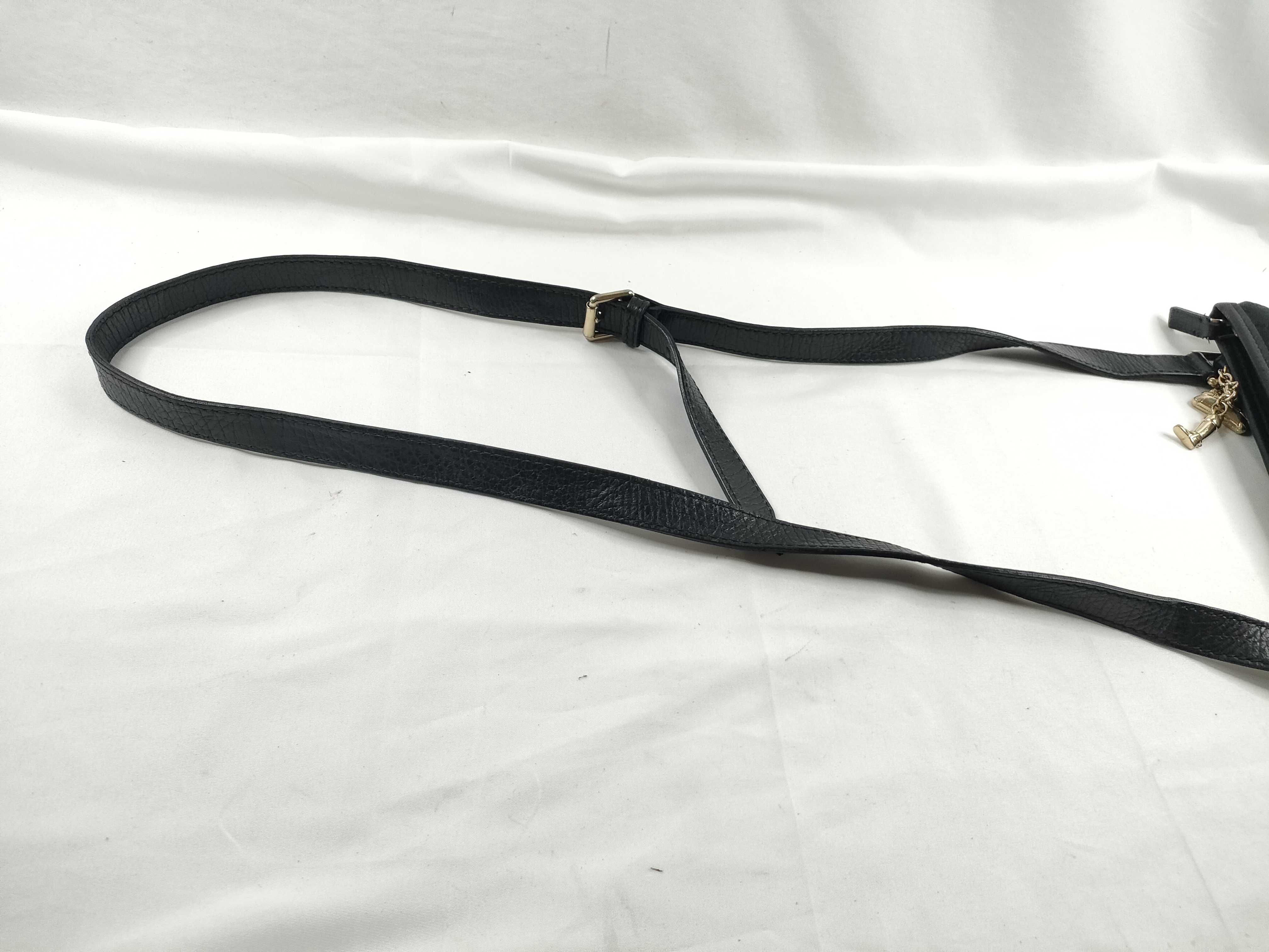 GG Canvas Shoulder Bag, Sherry Black Canvas 144388 — view 6