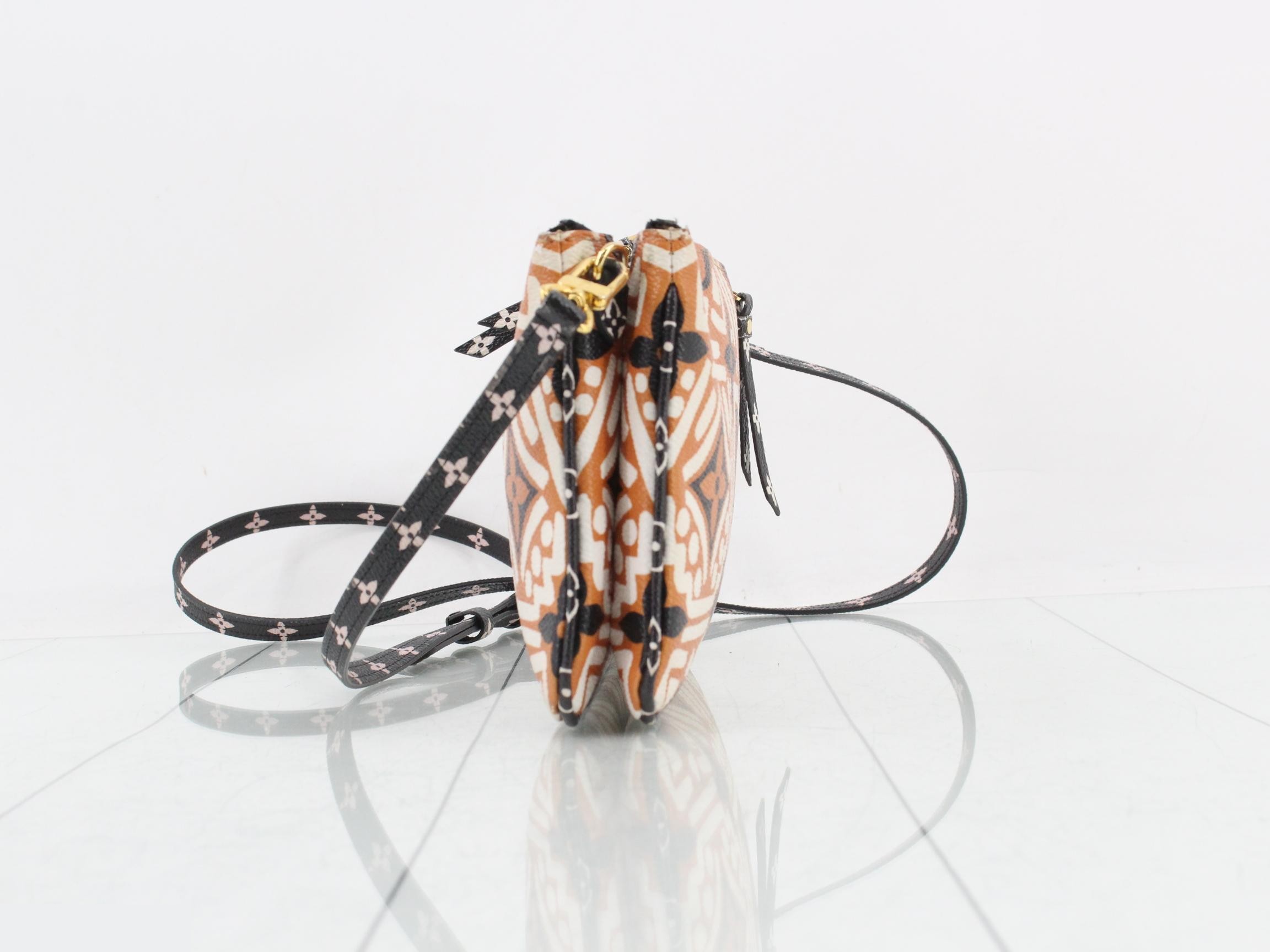 LV Crafty Pochette Double Zip Shoulder Bag — view 3