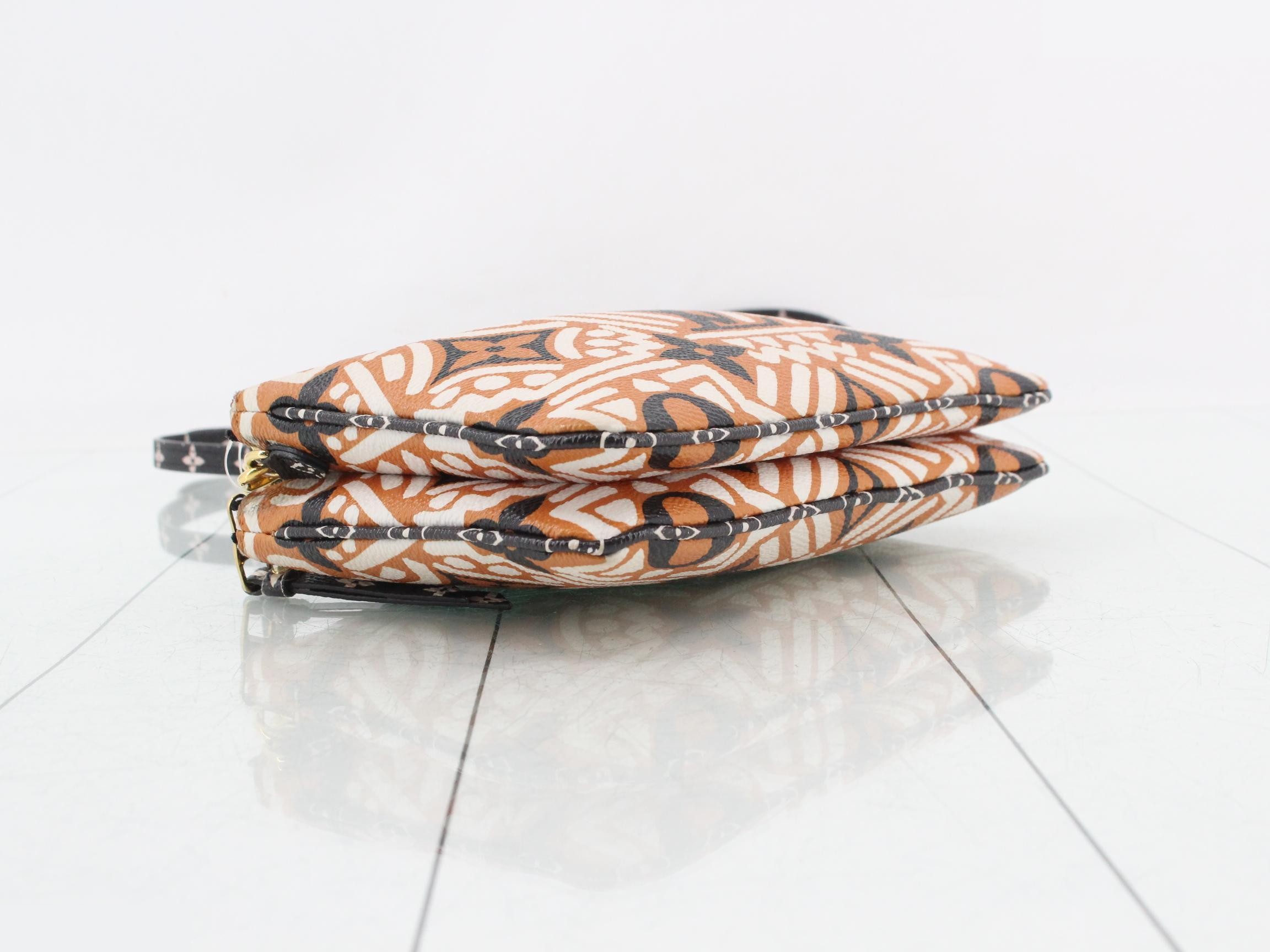 LV Crafty Pochette Double Zip Shoulder Bag — view 5