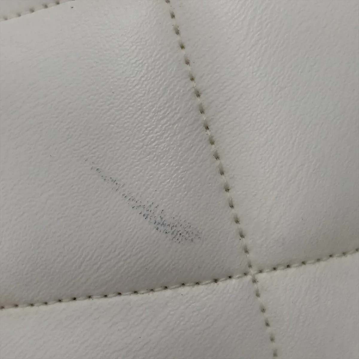 Matelassé Leather Boston Bag, Logo, White, Gold Hardware, 3566930, Series 3 — view 15