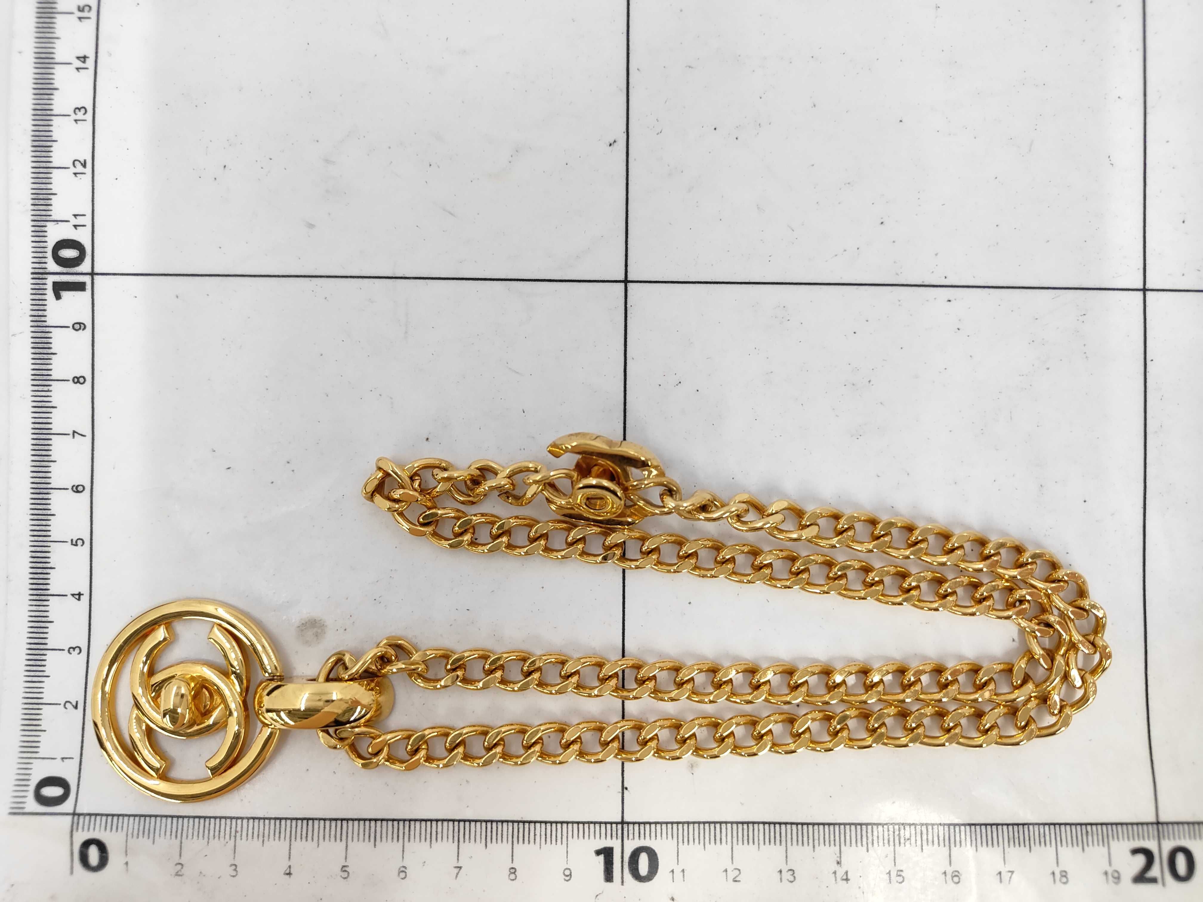 Turnlock Coco Mark Necklace — view 6