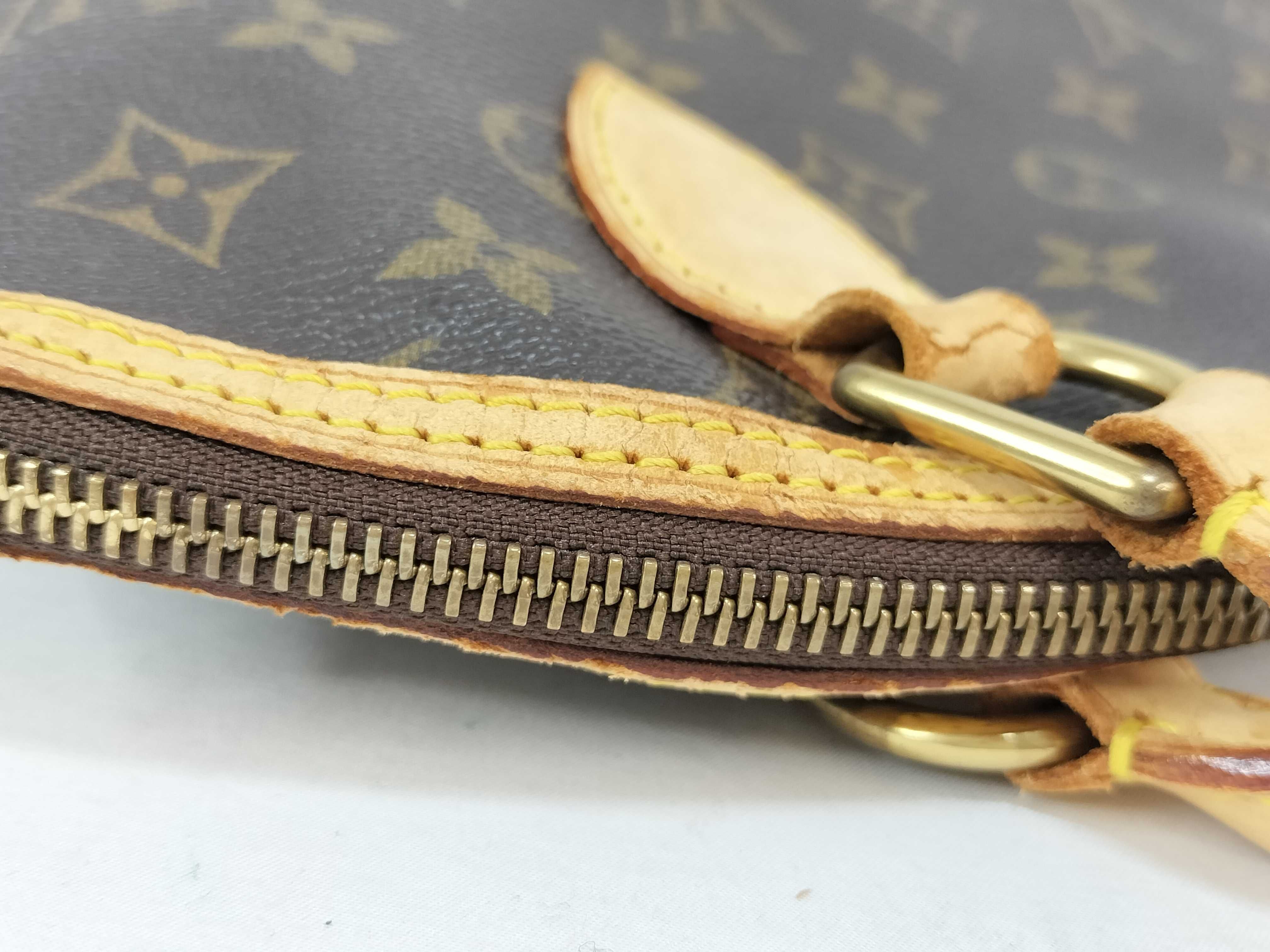 Monogram Lockit M40102 SP0066 Brown Handbag — view 6