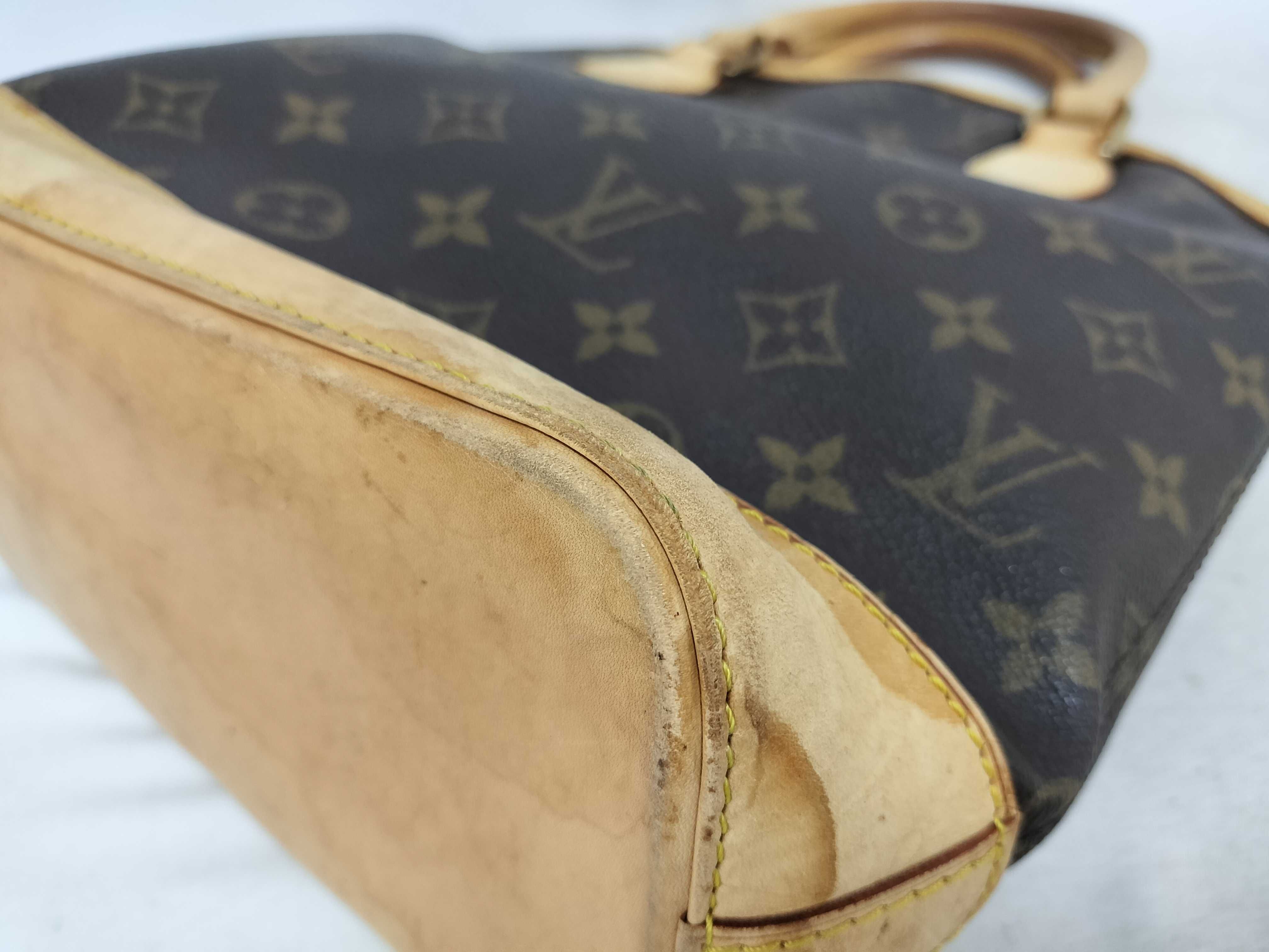 Monogram Lockit M40102 SP0066 Brown Handbag — view 7