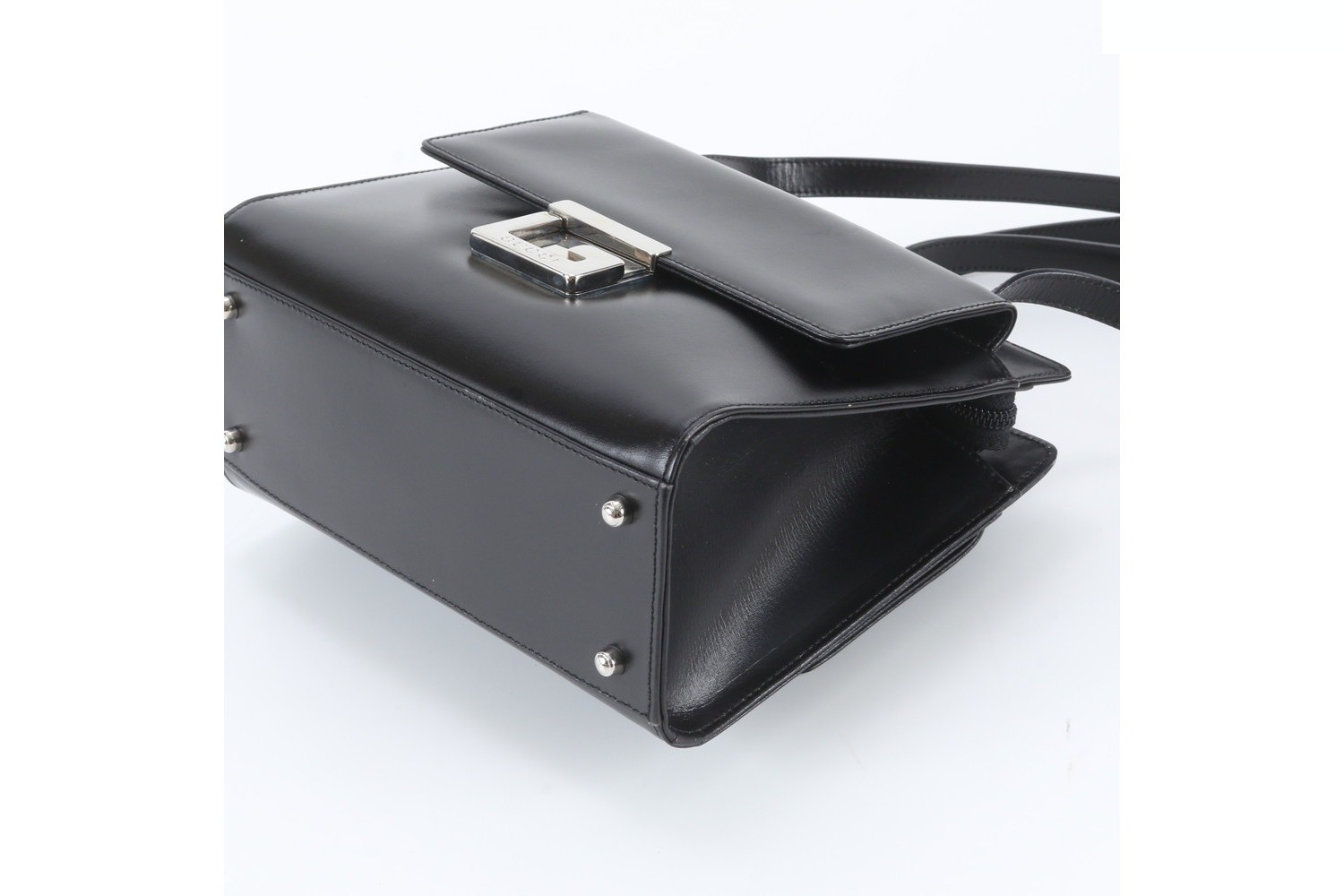 Leather shoulder bag — view 4