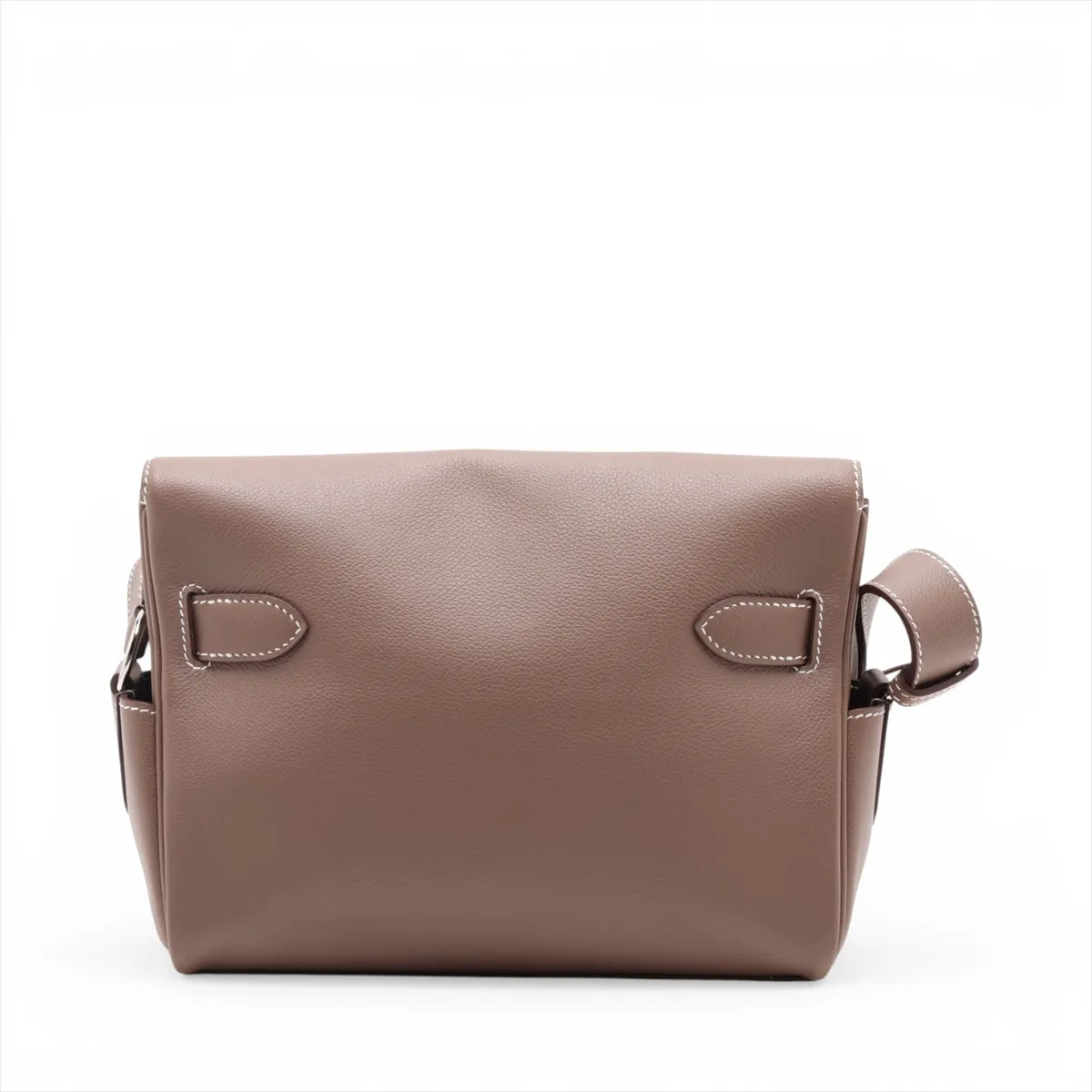 [Individually packaged] Hermes Kelly Messenger PM Evercolor Etoupe Silver Hardware K: 2025 — view 2
