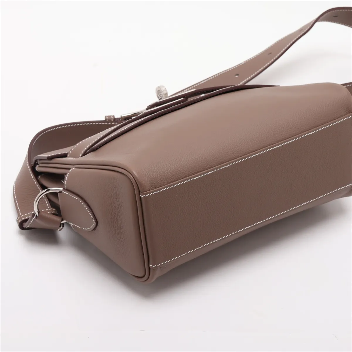 [Individually packaged] Hermes Kelly Messenger PM Evercolor Etoupe Silver Hardware K: 2025 — view 4