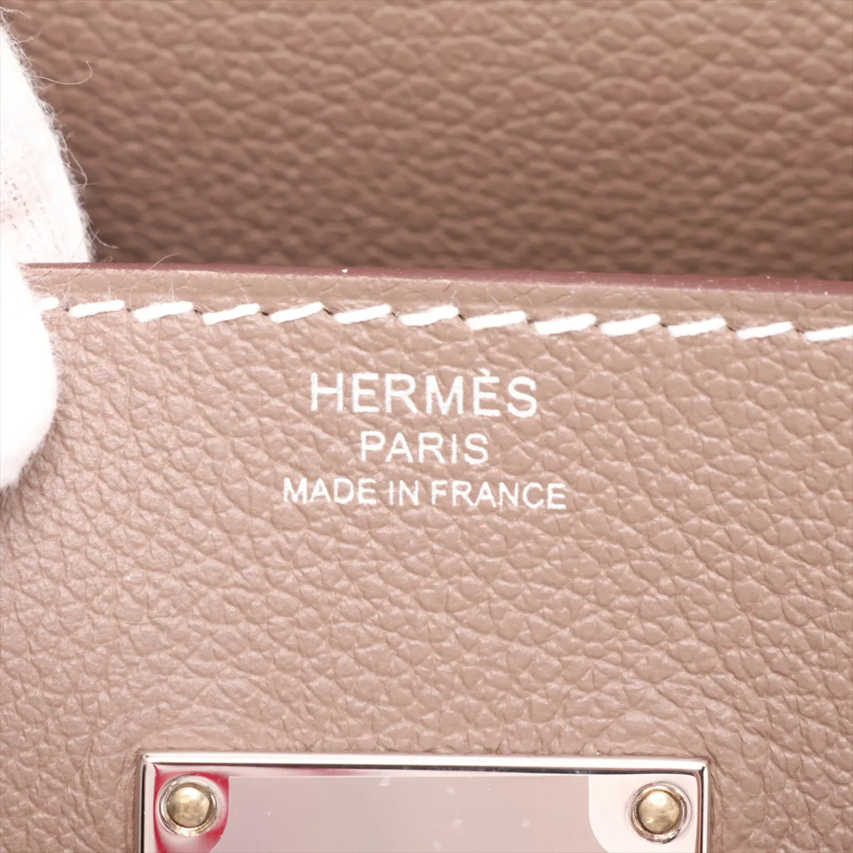 [Individually packaged] Hermes Kelly Messenger PM Evercolor Etoupe Silver Hardware K: 2025 — view 8
