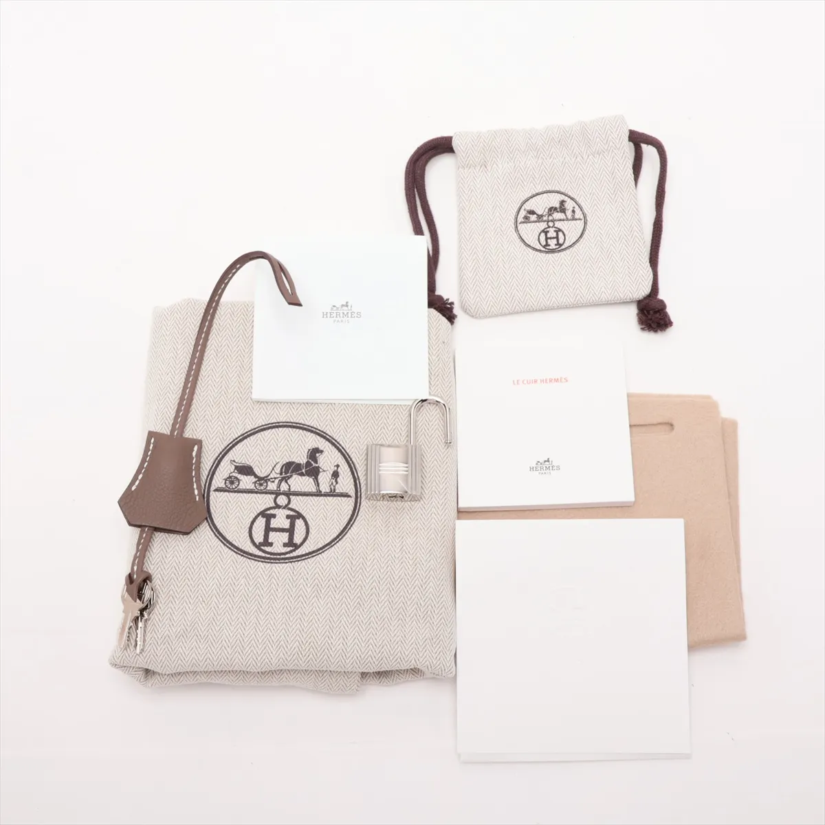 [Individually packaged] Hermes Kelly Messenger PM Evercolor Etoupe Silver Hardware K: 2025 — view 9