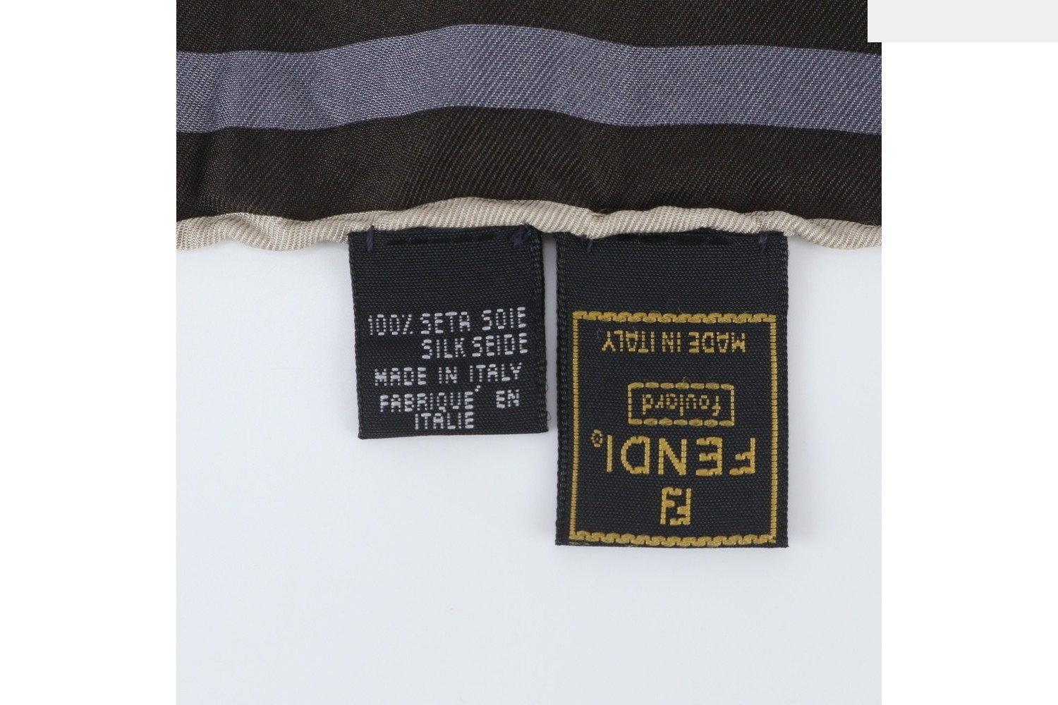 100% Silk Scarf with Tag — view 7
