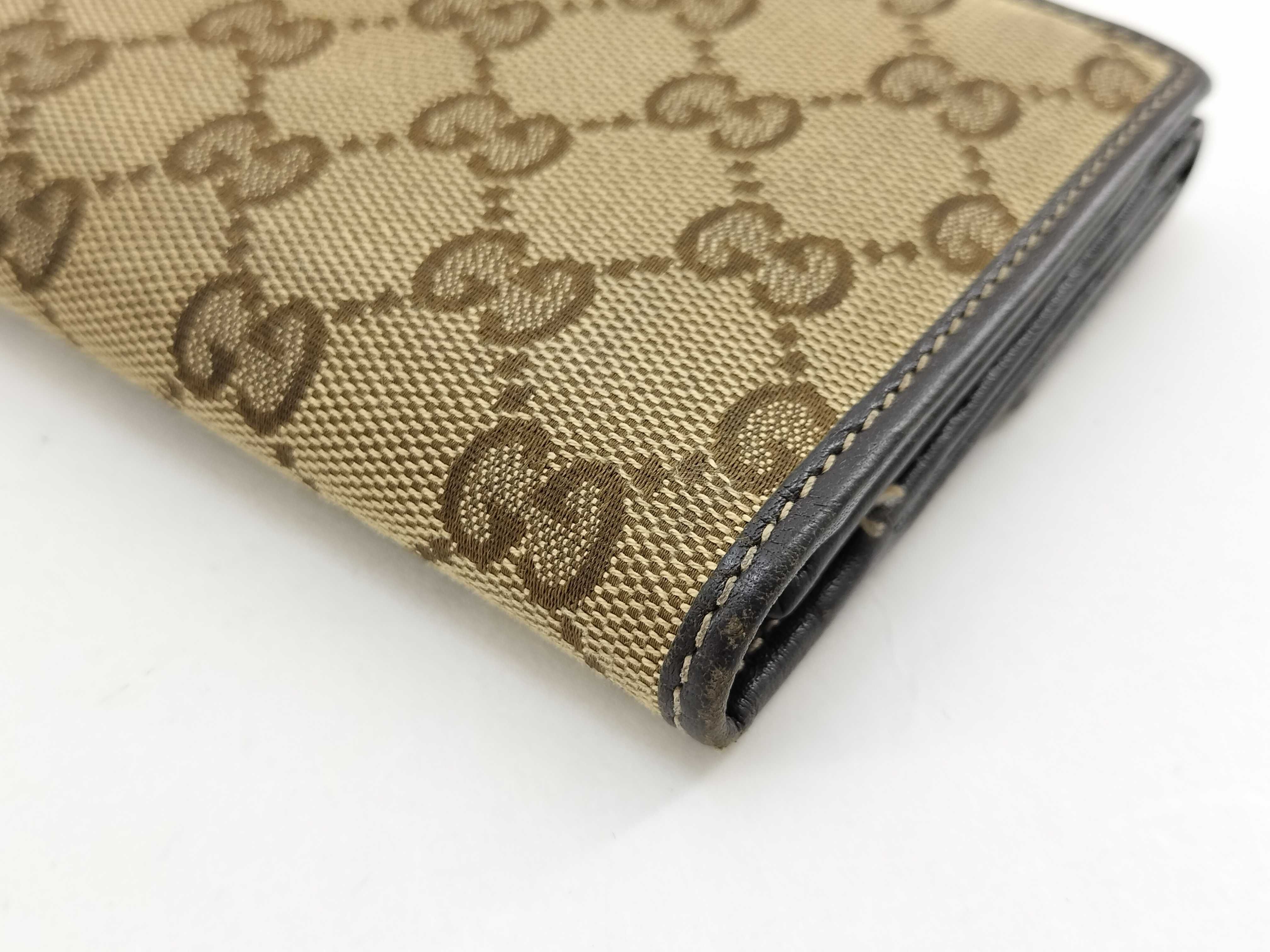 GG Canvas 203550 Heart Canvas Long Wallet — view 4