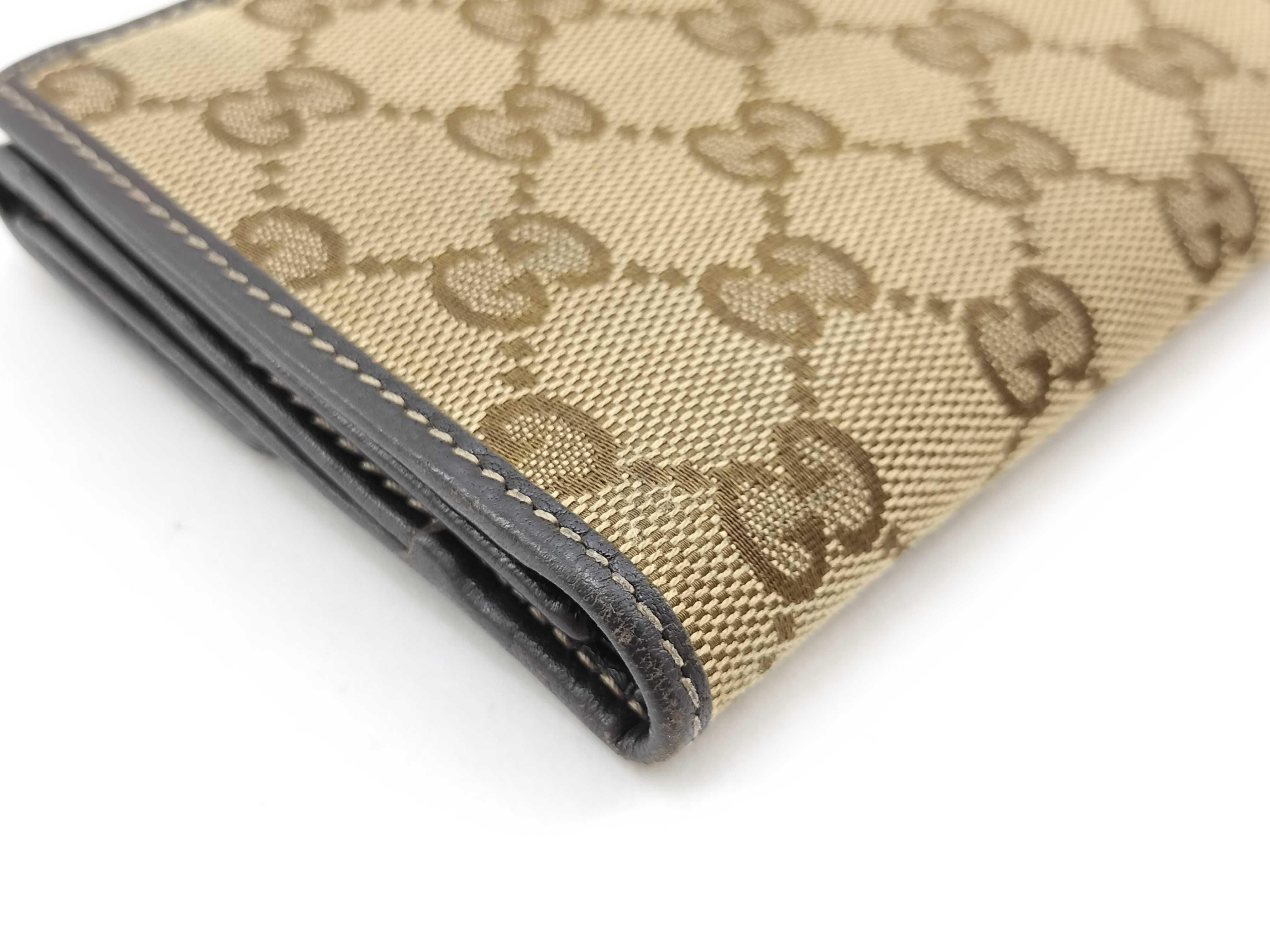 GG Canvas 203550 Heart Canvas Long Wallet — view 6