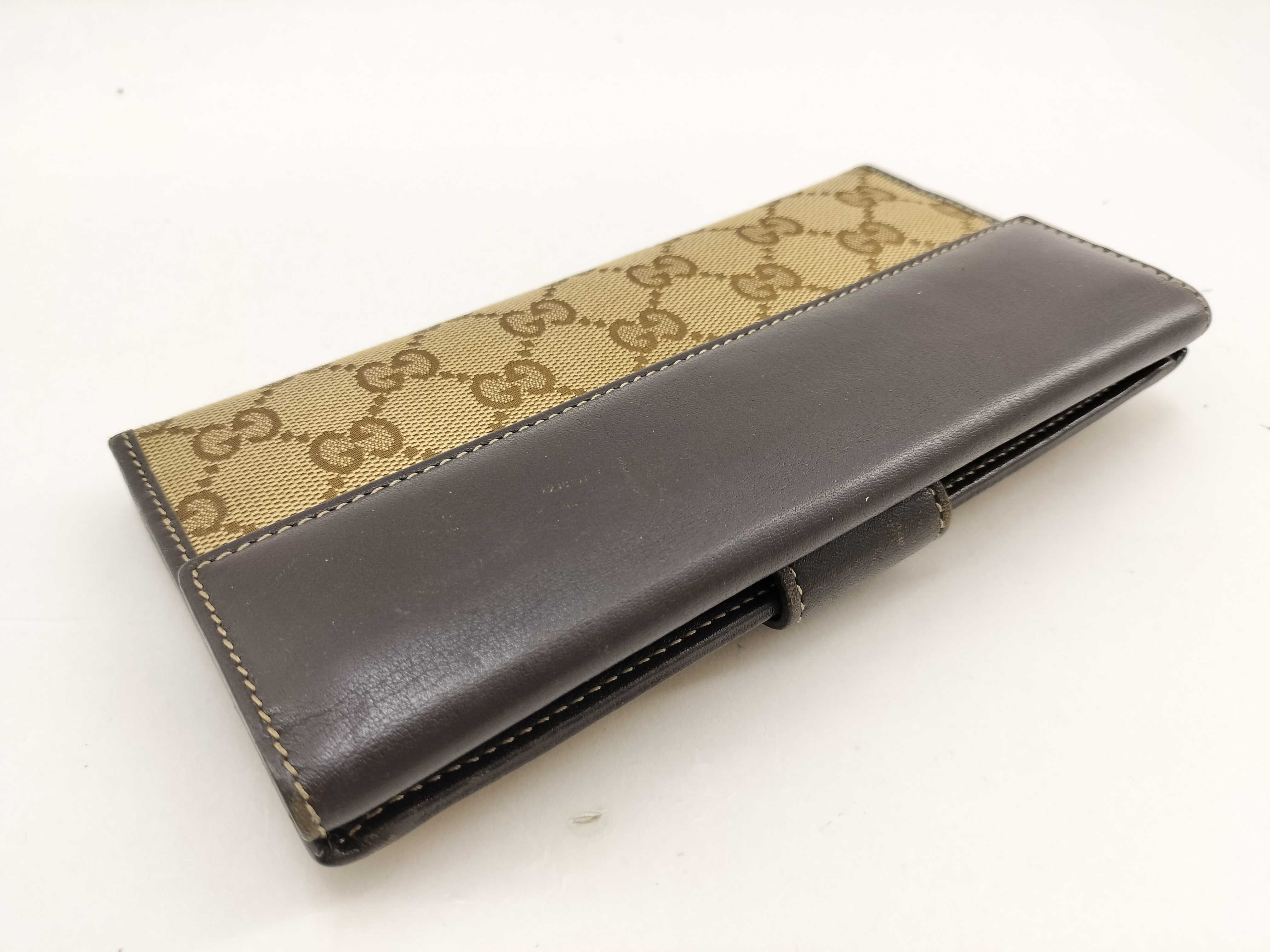 GG Canvas 203550 Heart Canvas Long Wallet — view 7