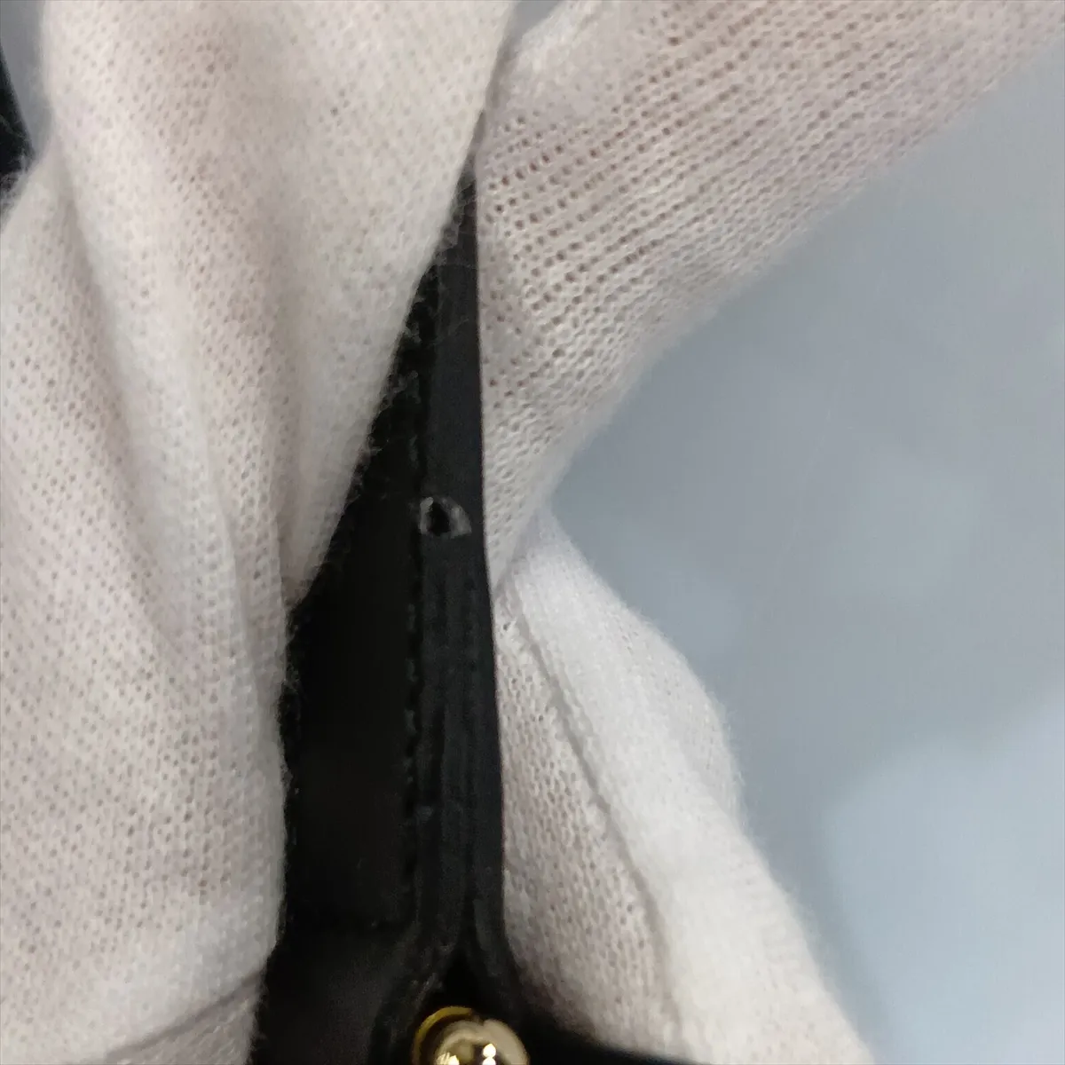 GG Canvas 257250 Canvas x Leather Tote Bag Green Outlet — view 14