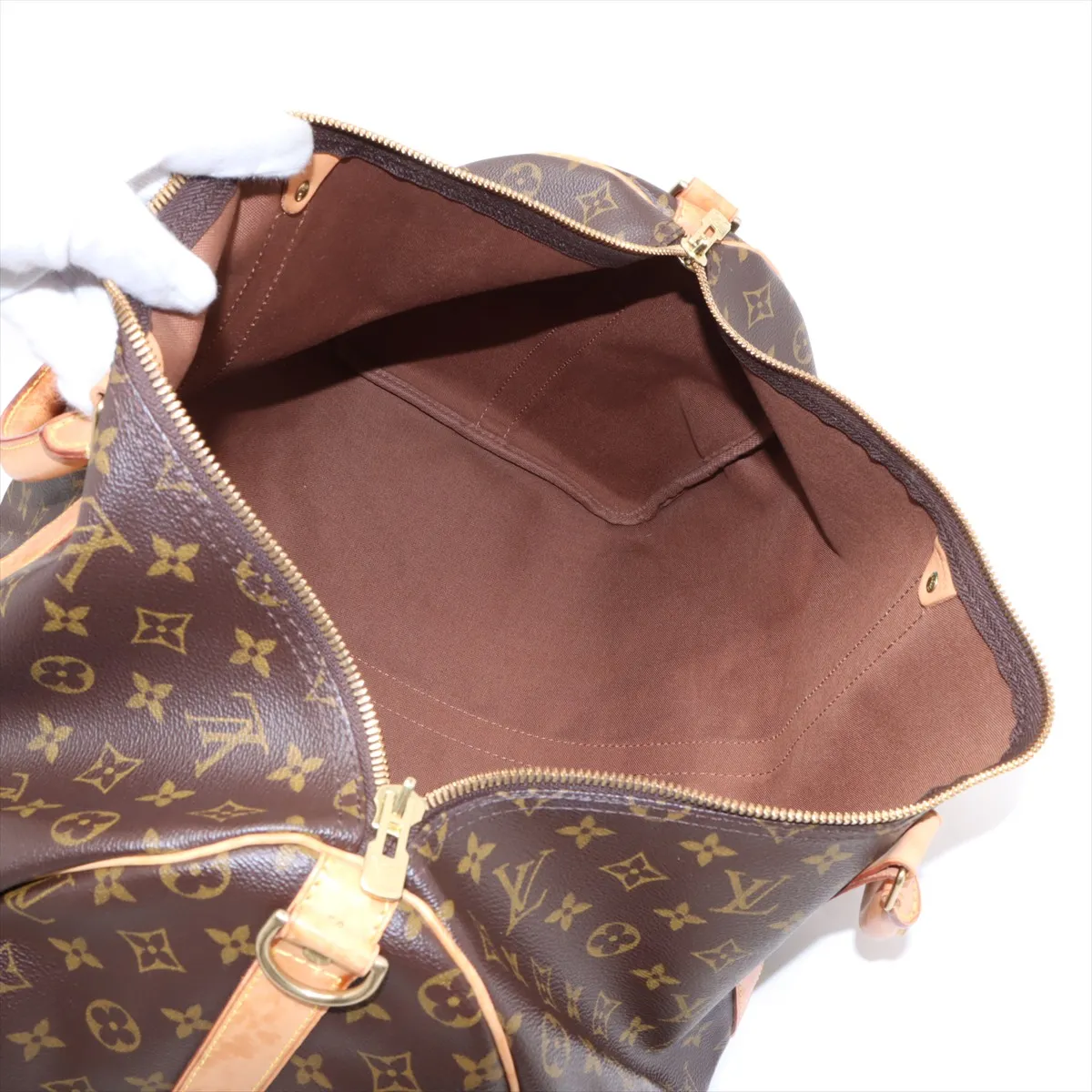 Monogram Keepall 50 M41426 MB0061 Brown — view 7