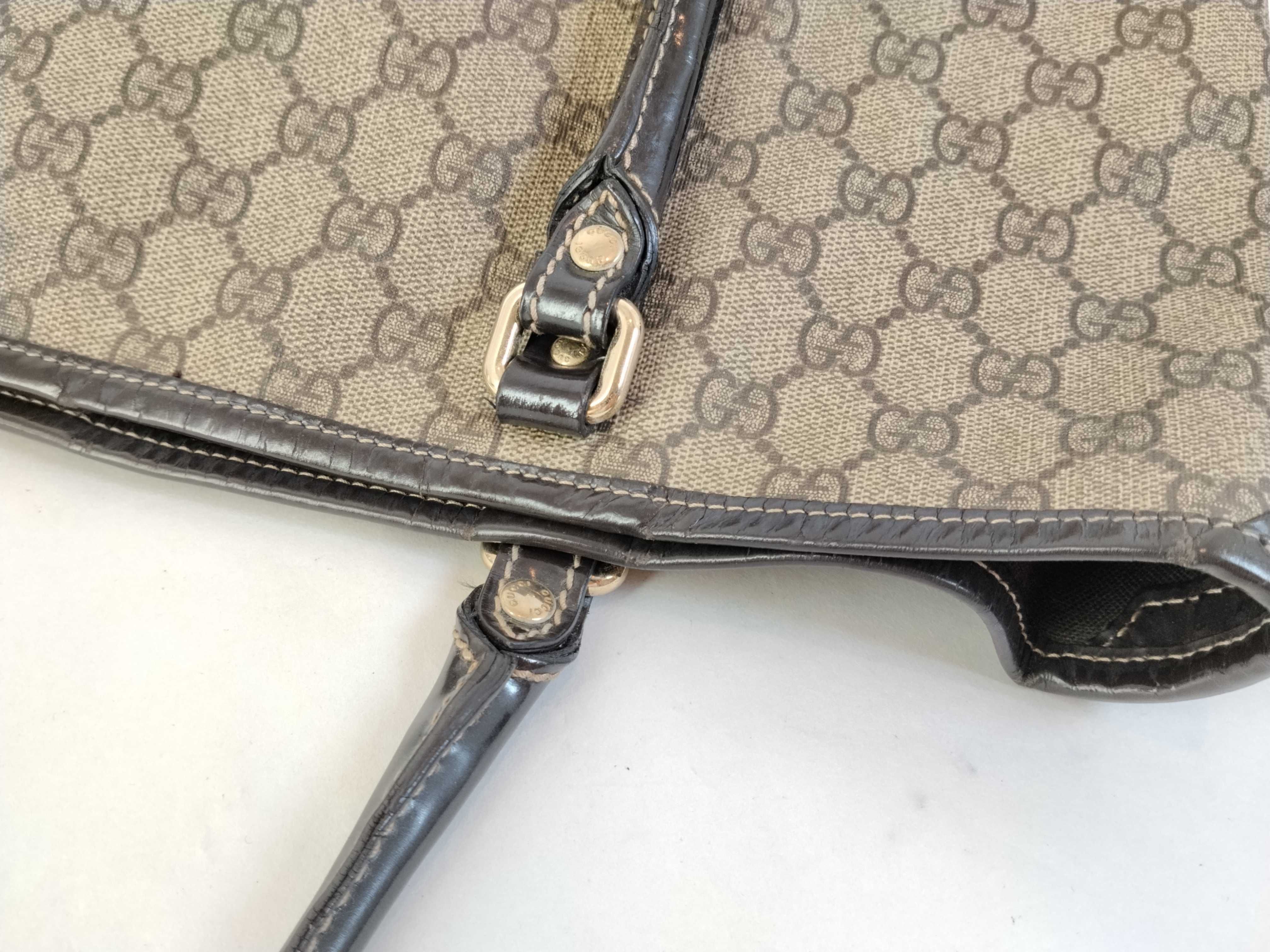 GG Supreme Tote Bag, Black, 197953 — view 12