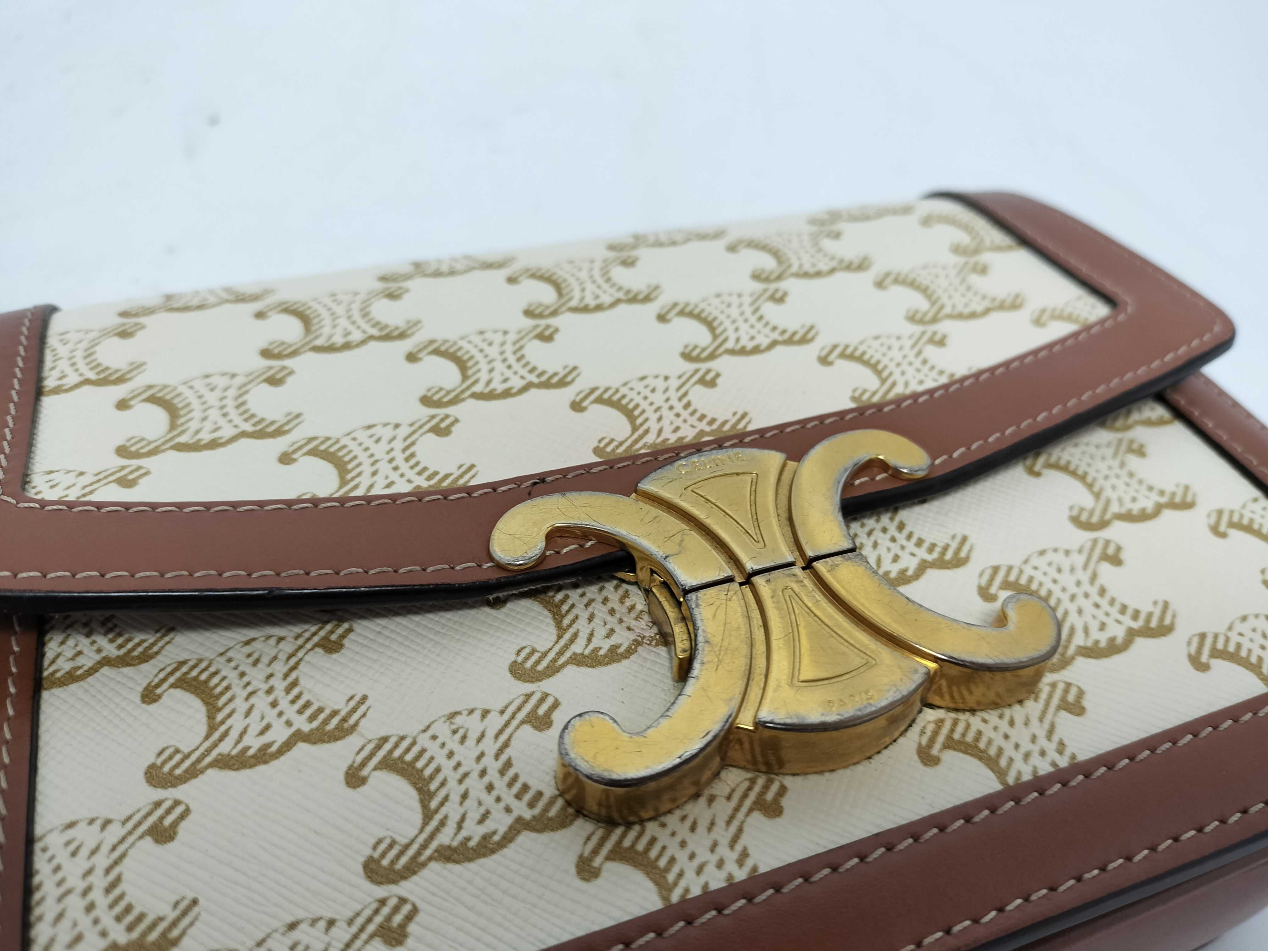 Triomphe Teen Shoulder Bag — view 6