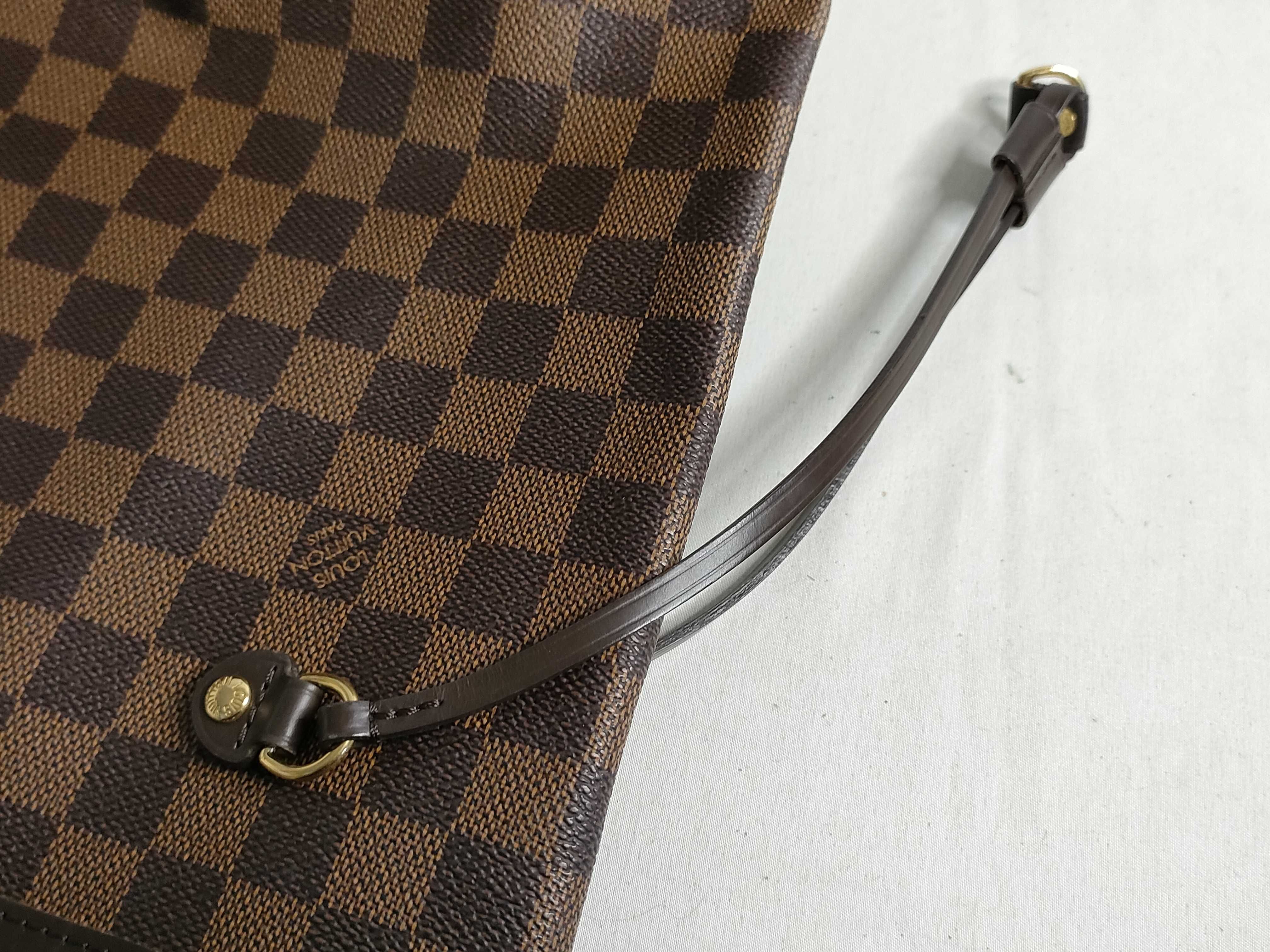 Damier Neverfull MM Tote Bag N51105 AR4182 — view 13