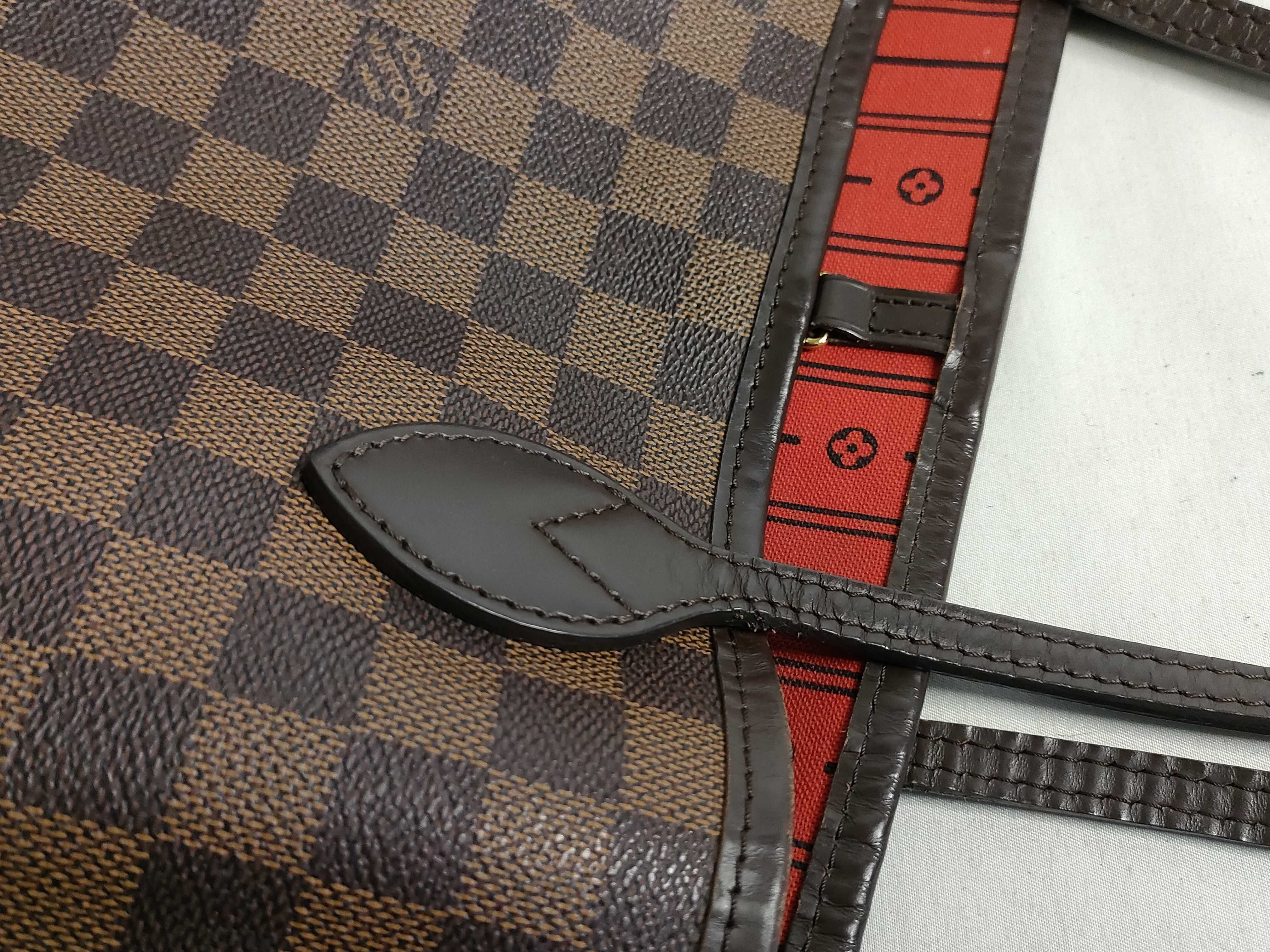 Damier Neverfull MM Tote Bag N51105 AR4182 — view 5