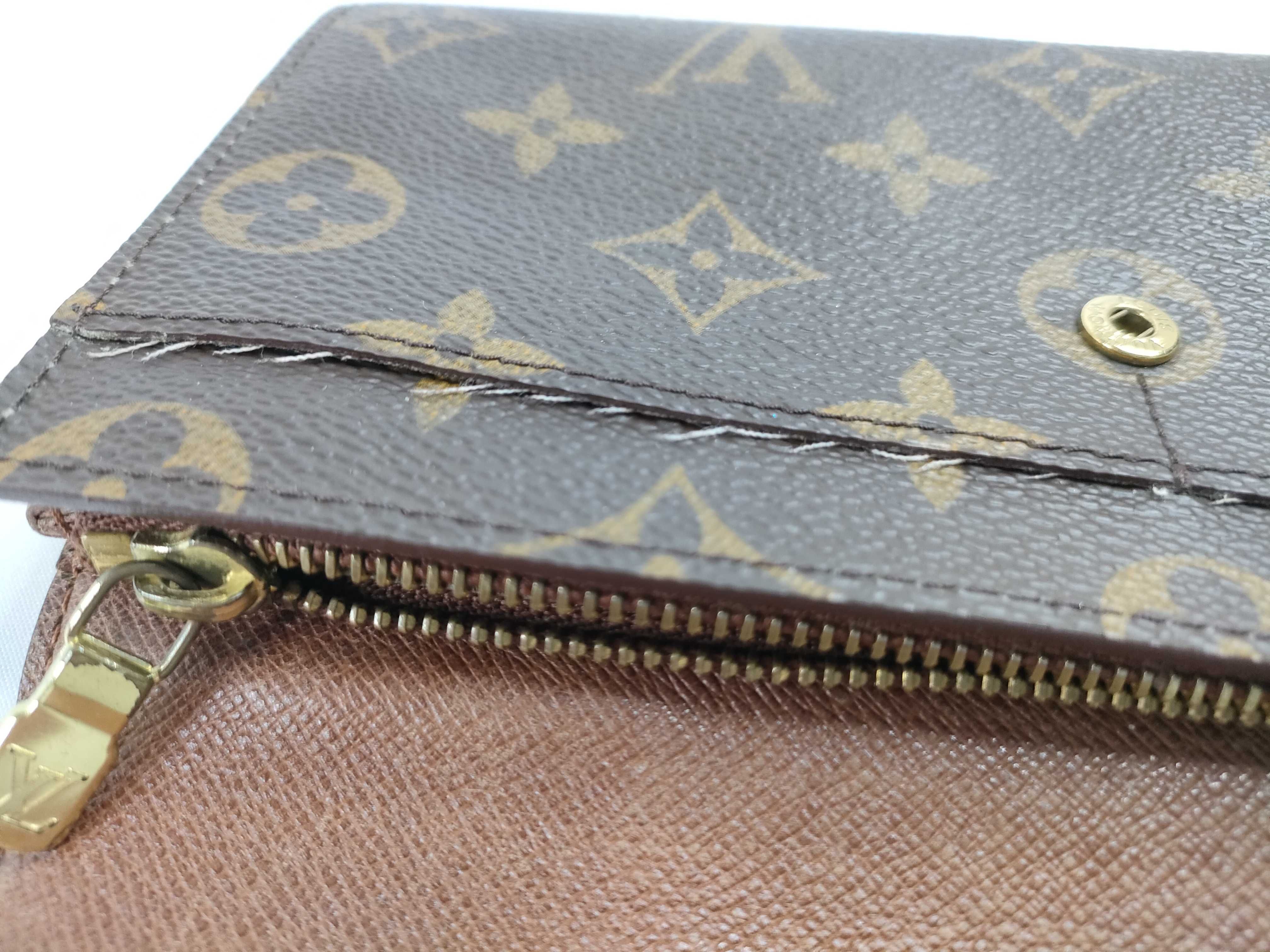 Monogram Louis Vuitton Portefeuille Sarah Wallet — view 13