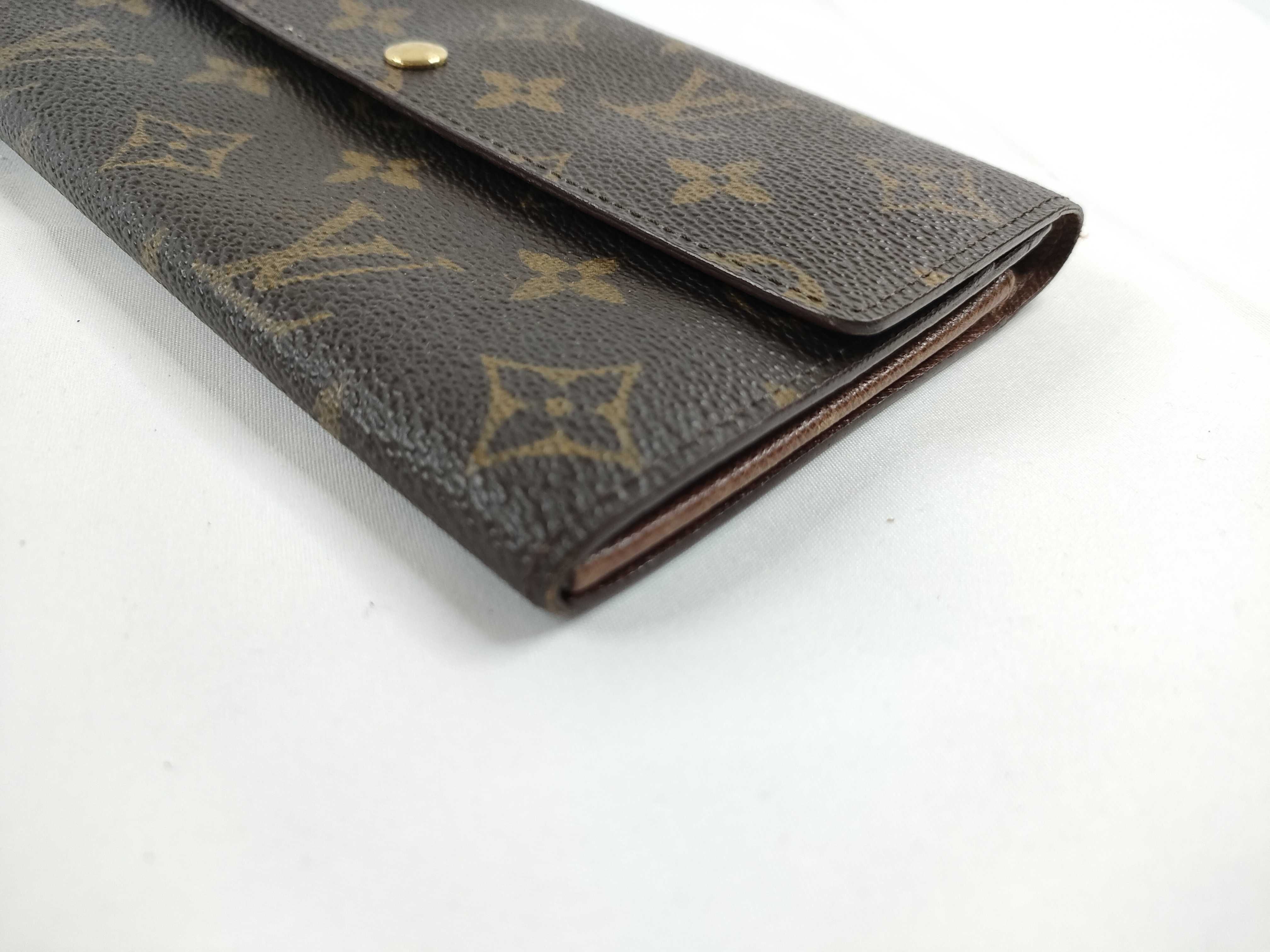 Monogram Louis Vuitton Portefeuille Sarah Wallet — view 3