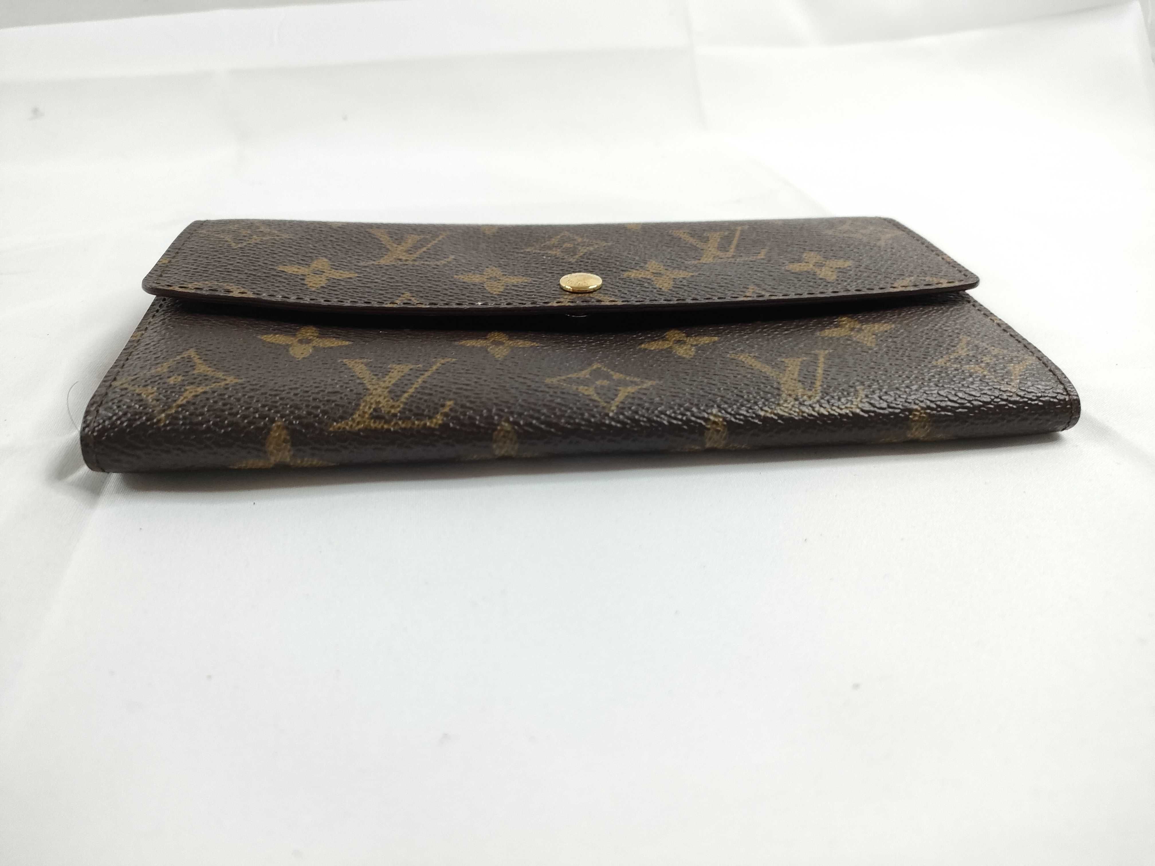 Monogram Louis Vuitton Portefeuille Sarah Wallet — view 6