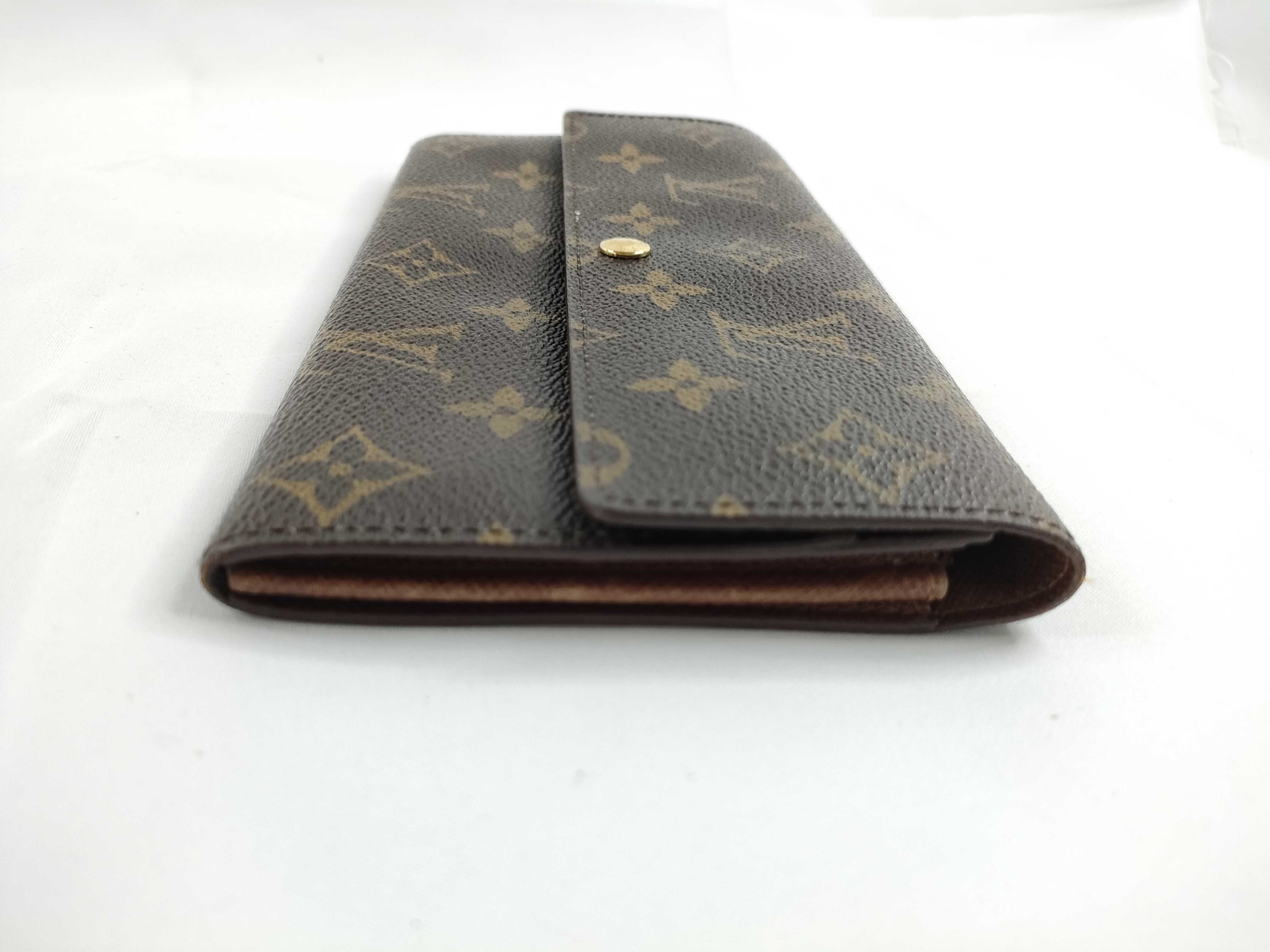 Monogram Louis Vuitton Portefeuille Sarah Wallet — view 7