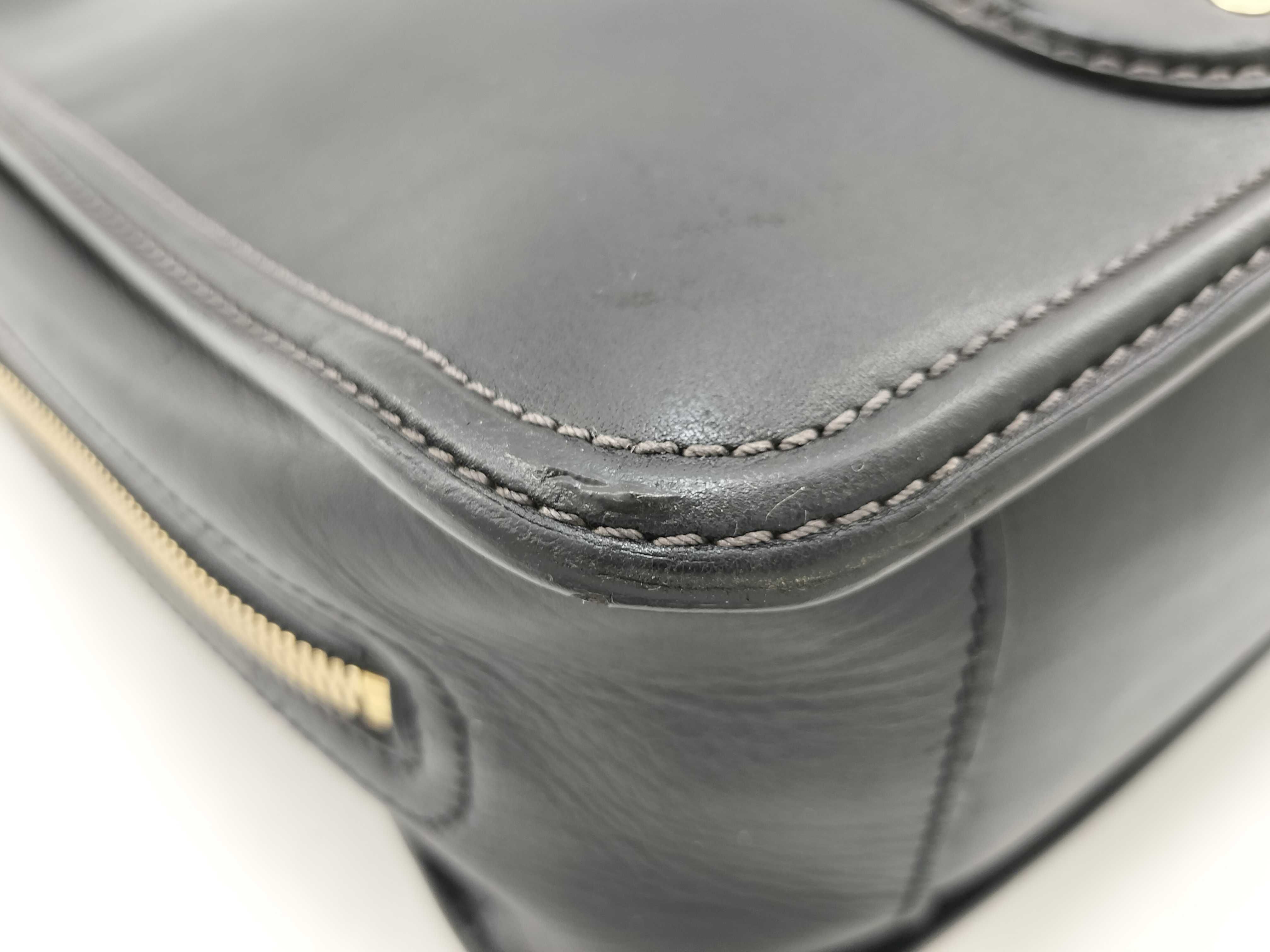Cuir Vecchia Calf Leather Business Bag Black Serial Business Bag — view 6
