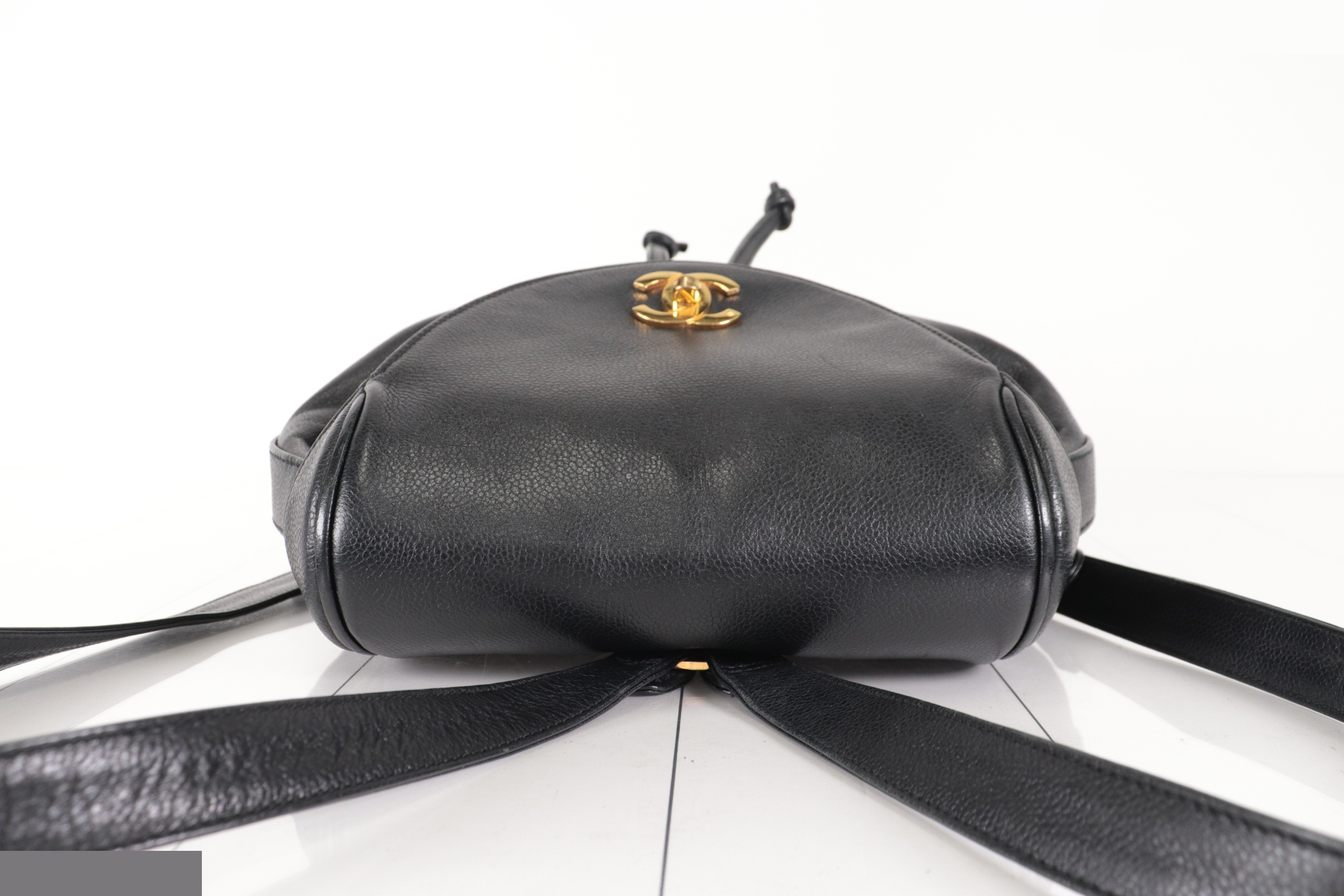 Triple Coco Caviar Chain Backpack, Unit #5 — view 5